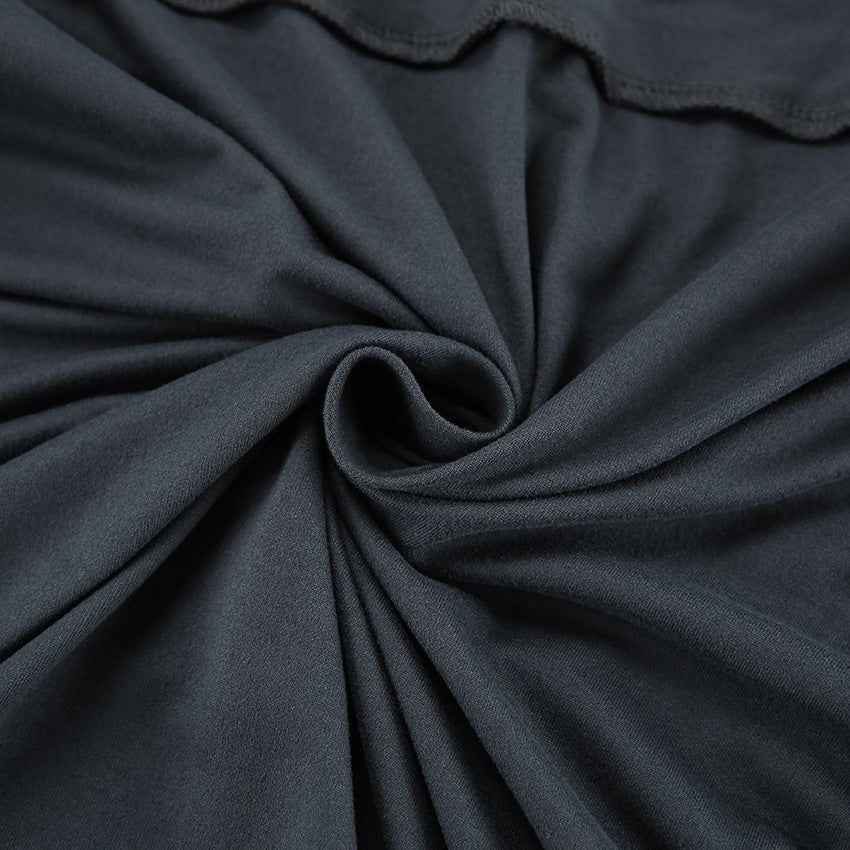 Euro Slimming Dress: Versatile One-Collar Design