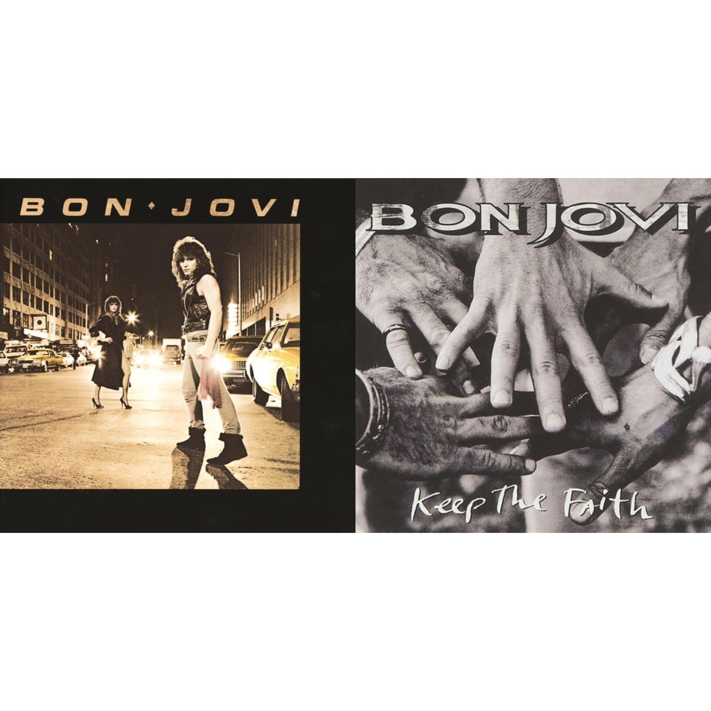 Bon Jovi (180G) & Keep The Faith (180G)