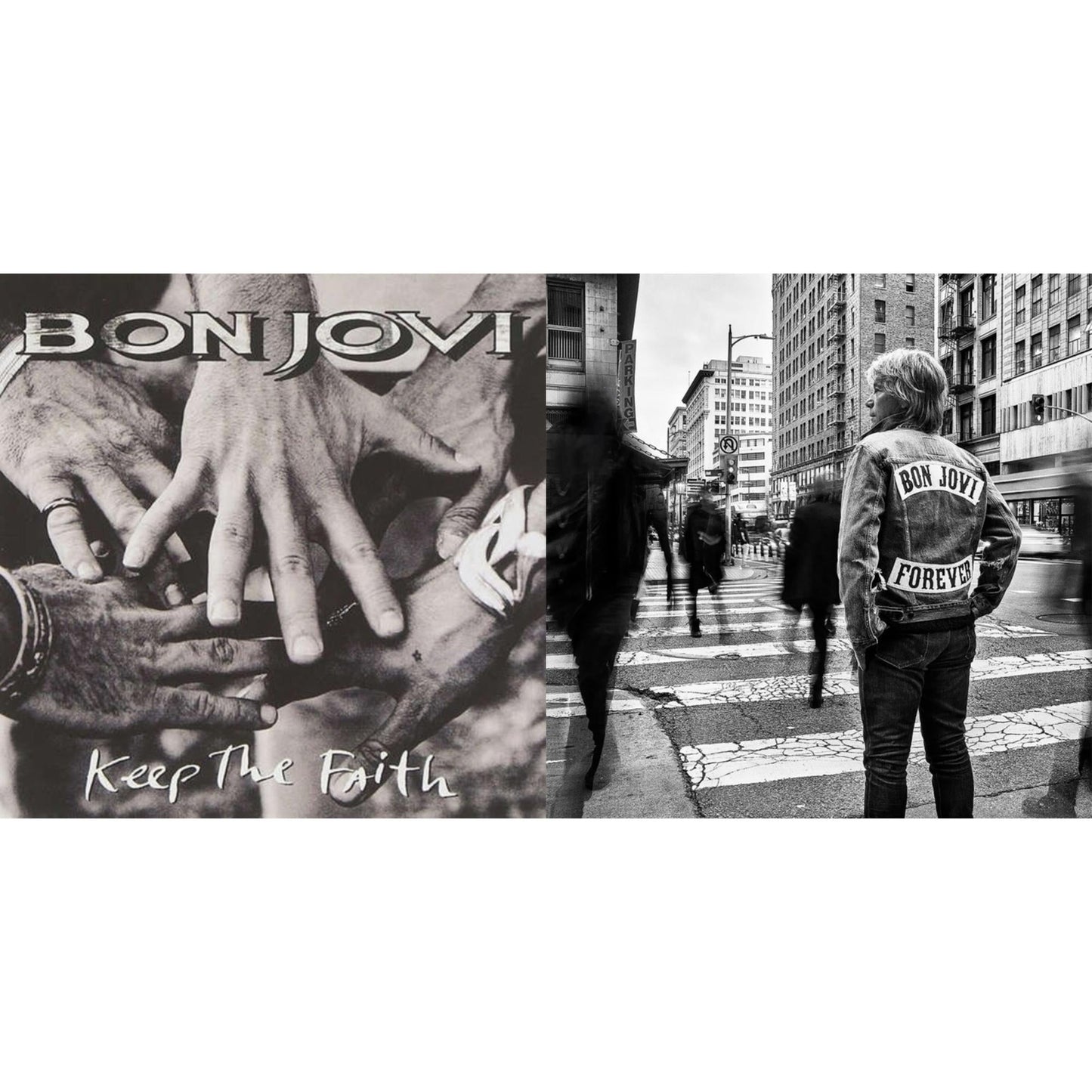 Bon Jovi - Forever & Keep The Faith (180G) - LP Vinyl Bundle