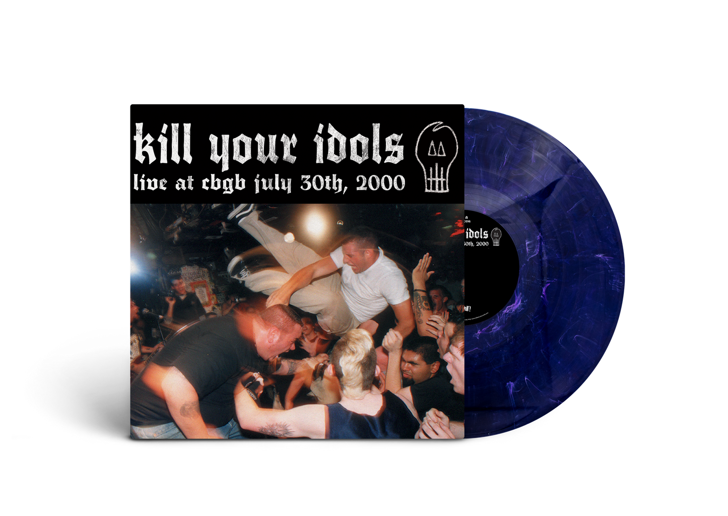 KILL YOUR IDOLS ‘LIVE AT CBGB’ LP (Limited Edition – Only 100 Made, Deep Purple Swirl Vinyl)