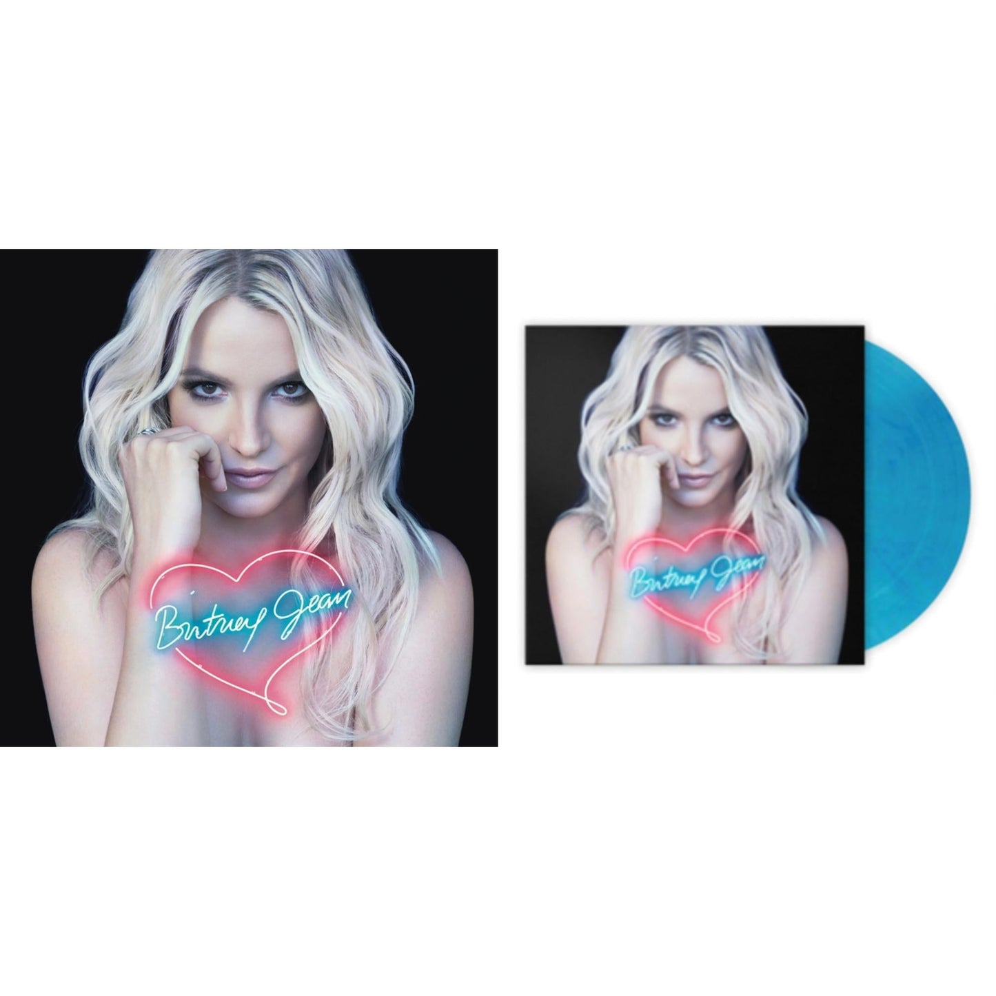 Britney Jean & Britney Jean (Blue Marbled LP Vinyl/Import)