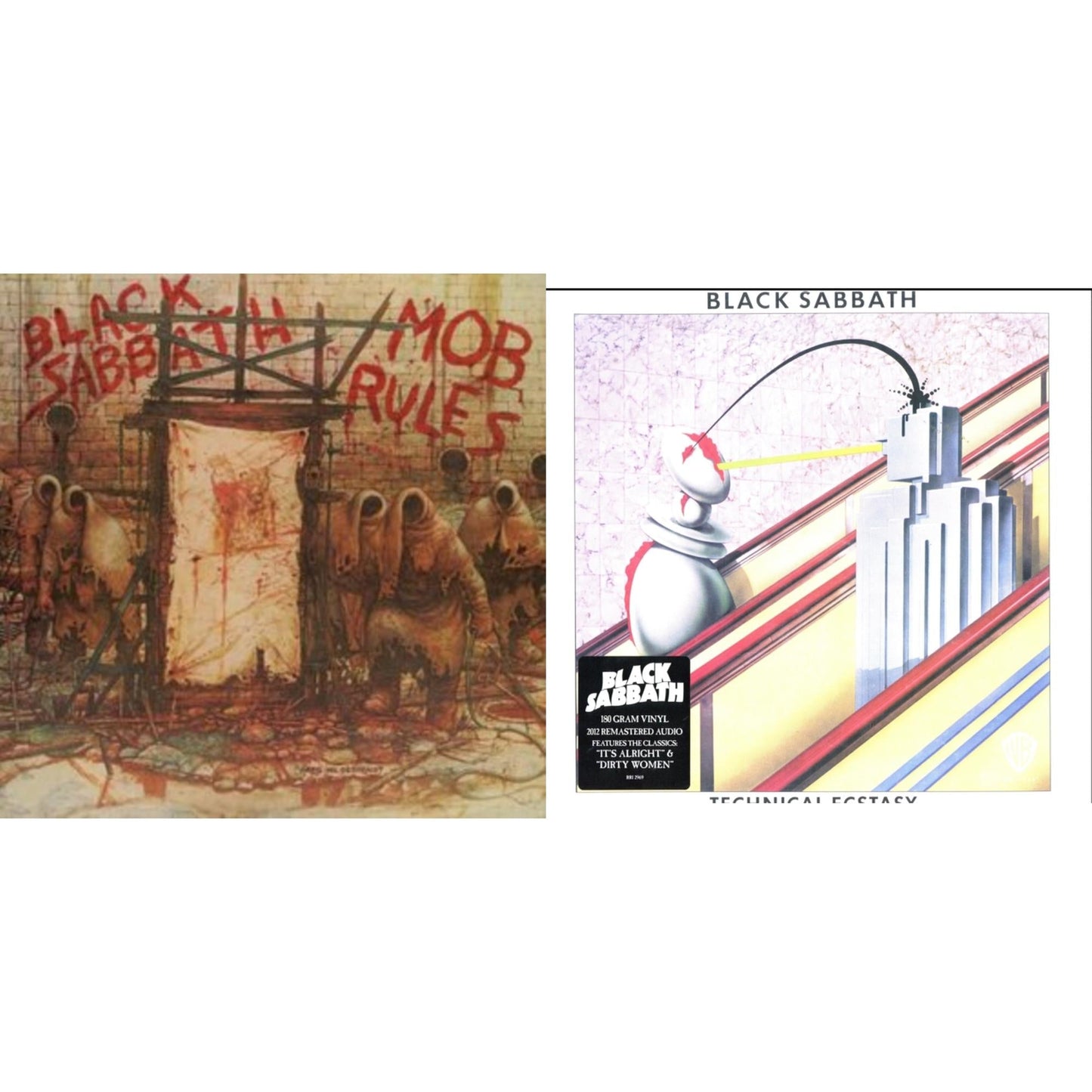 Technical Ecstasy (180G/Limited) & Mob Rules (Deluxe/2LP)