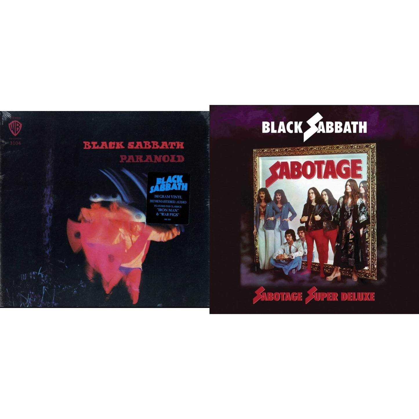 Paranoid (180G) & Sabotage (Super Deluxe Edition/4LP/7Inch)