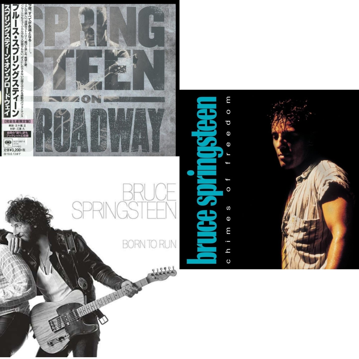 Springsteen On Broadway (Ltd/Booklet/Paper Jacket) & Chimes Of Freedom & Born To Run