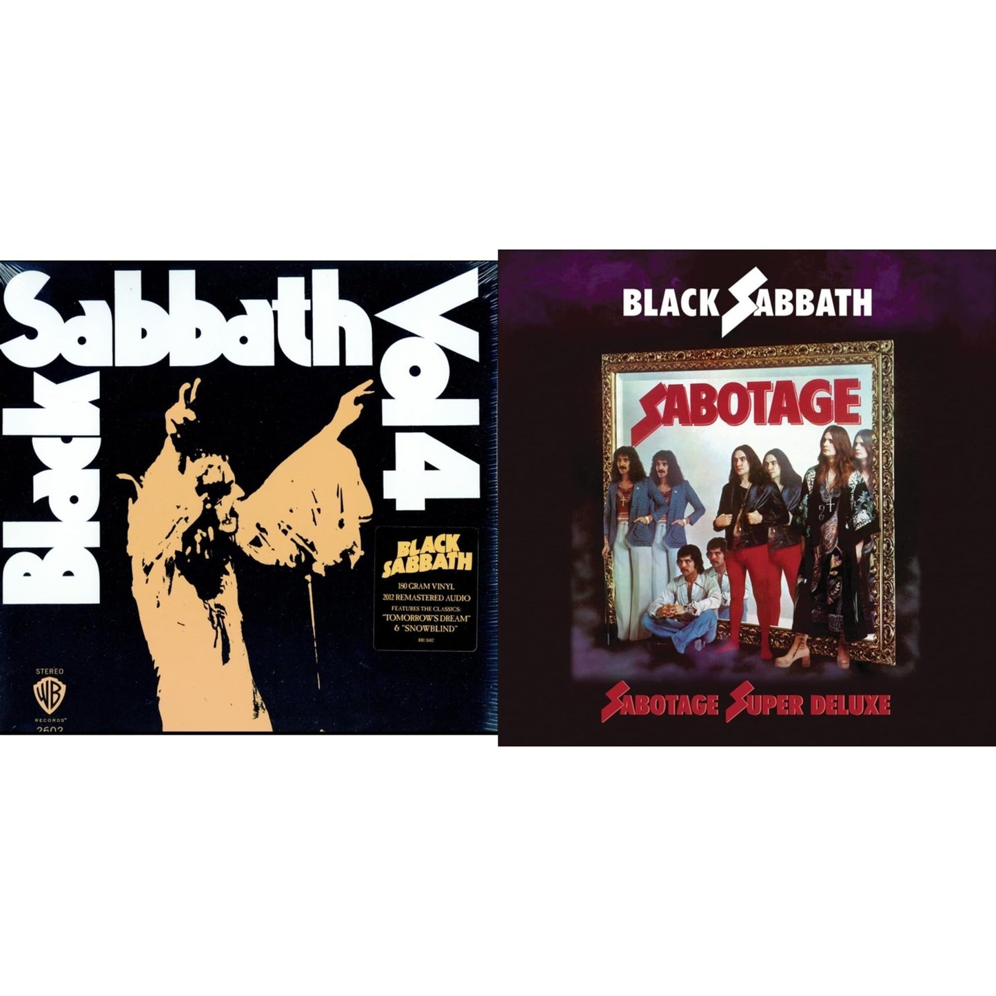 Vol. 4 (180G) & Sabotage (Super Deluxe Edition/4LP/7Inch)