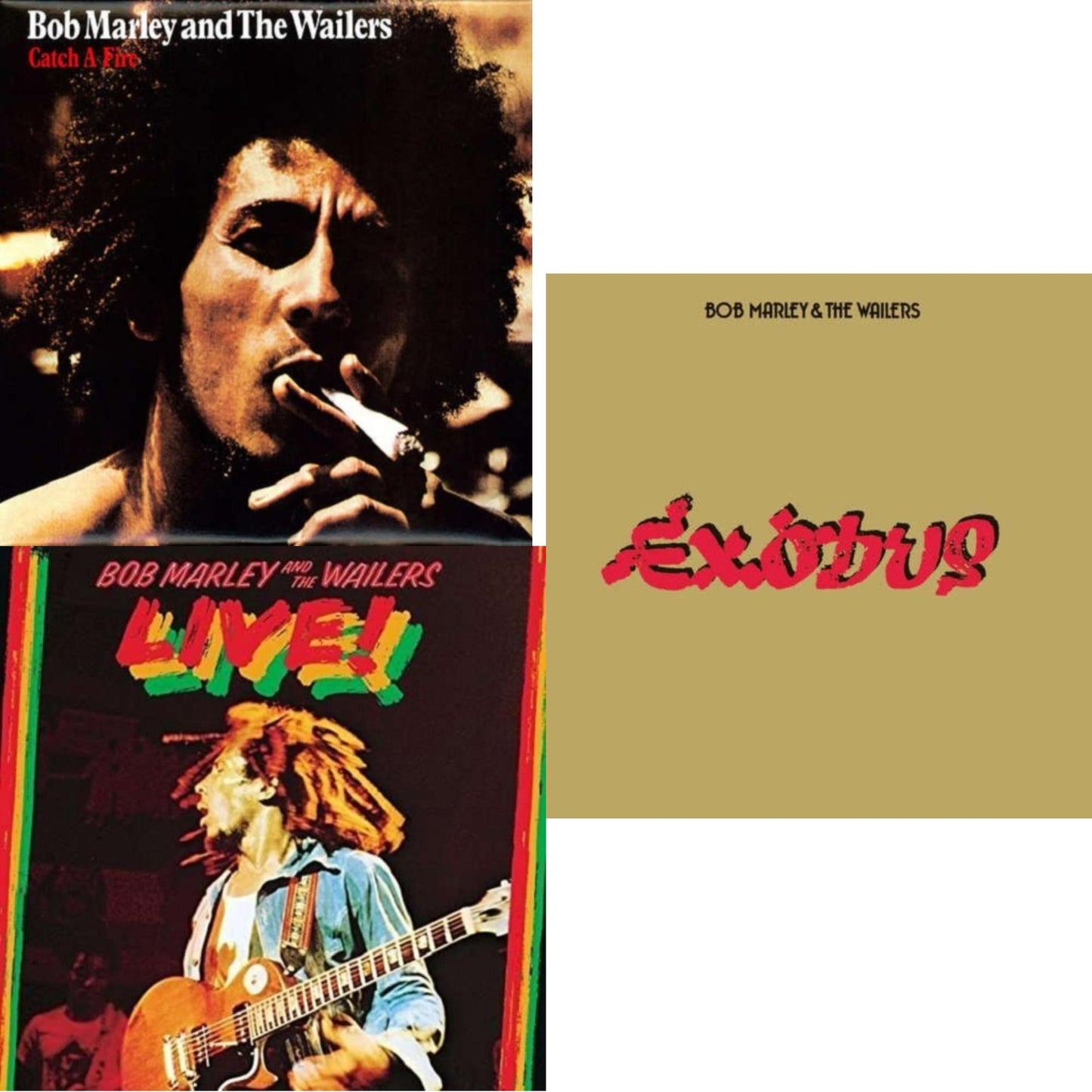 Catch A Fire & Live (180G) & Exodus