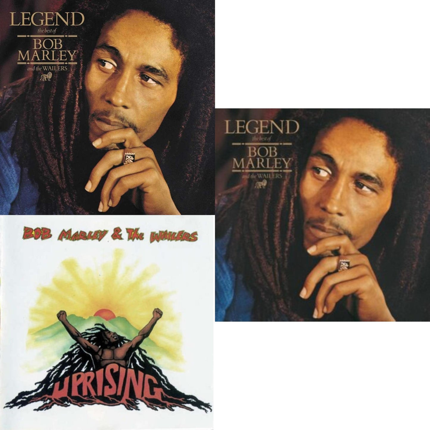 Legend & Legend - The Best Of Bob Marley & The Wailers (2LP) & Uprising