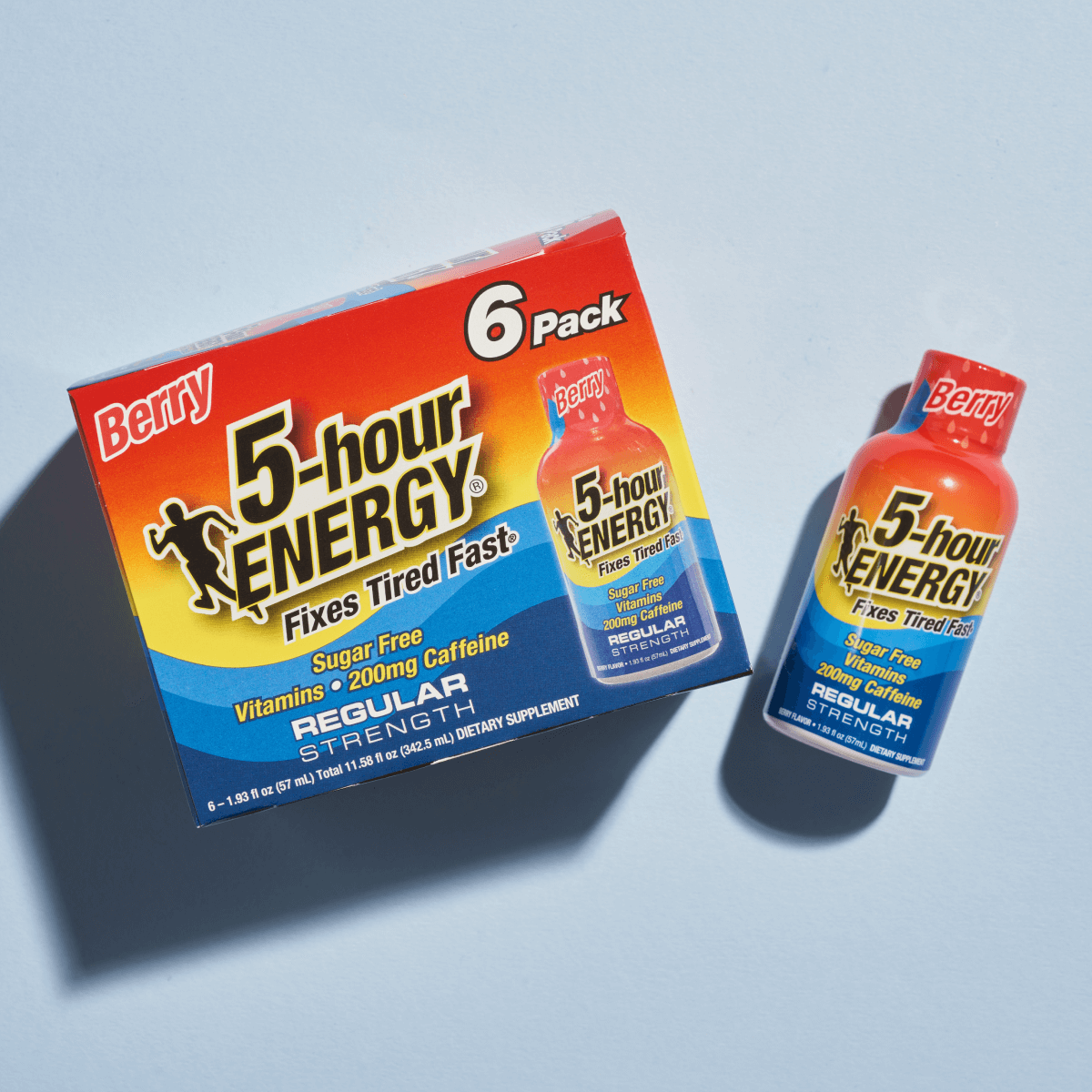 💥 Berry Blast: Regular Strength 5-hour ENERGY Shots (The Original) ⚡