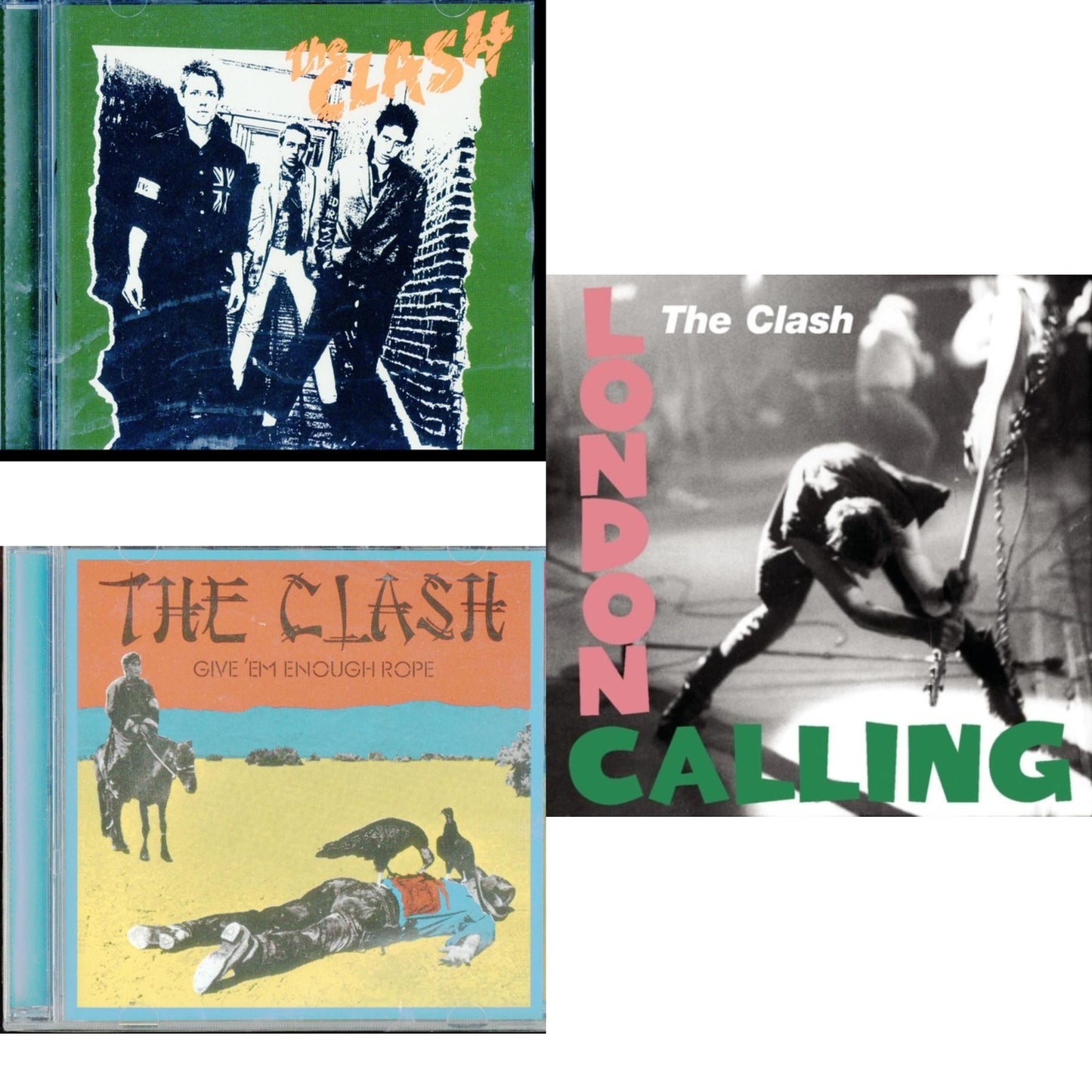 Clash (Us Edition) & Give Em Enough Rope & London Calling