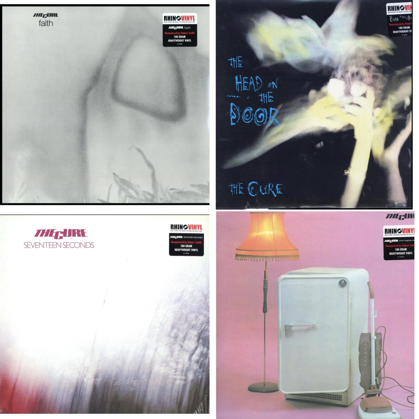 Head On The Door (180G) & Three Imaginary Boys (180G) & Seventeen Seconds (180G) & Faith (180G)