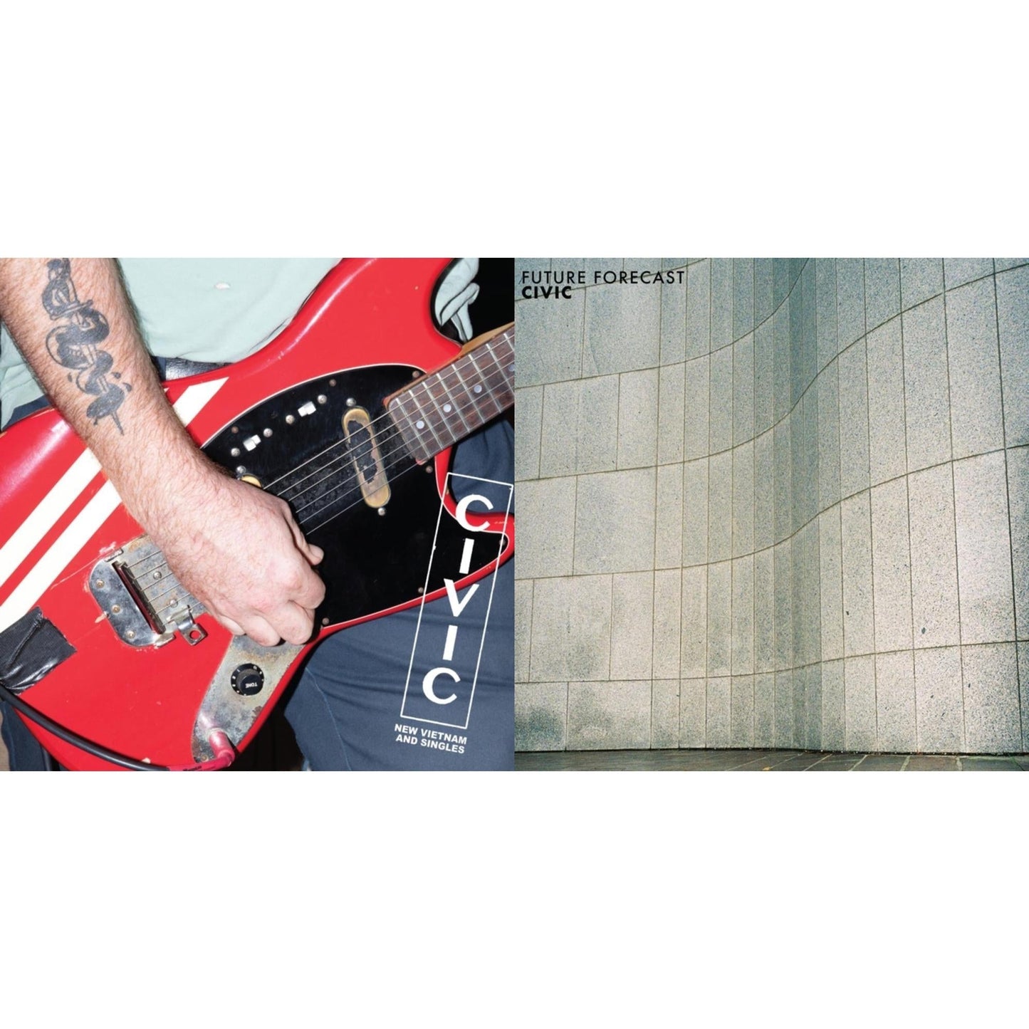 Future Forecast (Opaque White LP Vinyl) & New Vietnam/Singles (Clear LP Vinyl)