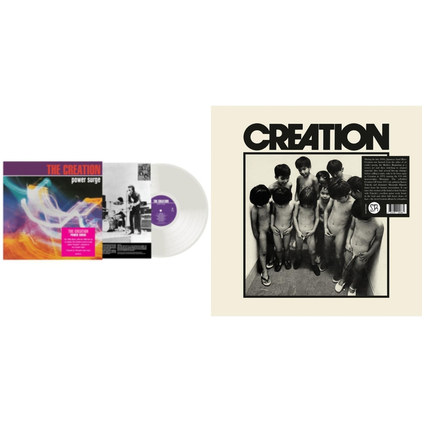 Power Surge (140G/Clear LP Vinyl) & Creation