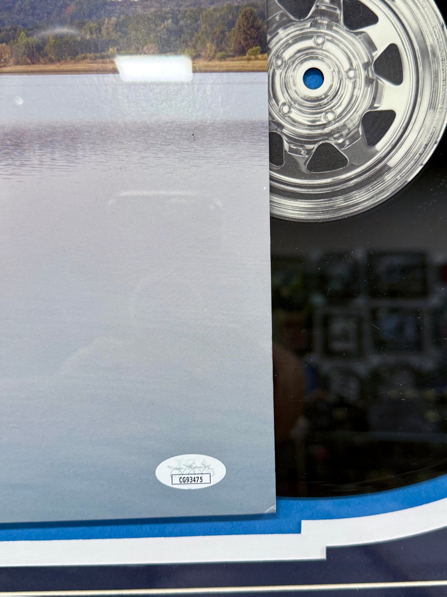 Post Malone Signed & Custom Framed Country Album “F-1 Trillion” Vinyl With JSA COA