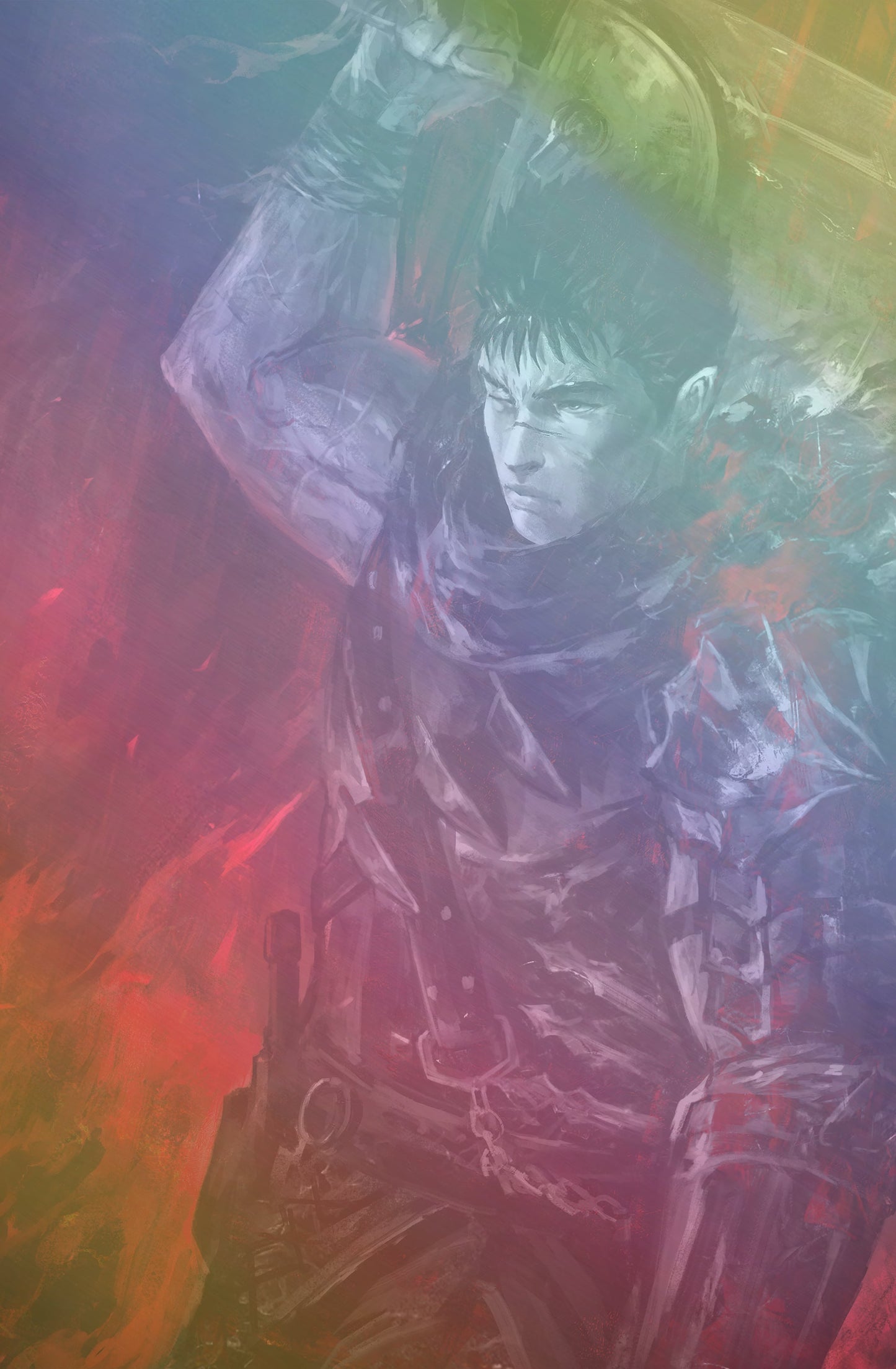 TRIBUTE KENTARO MIURA CREATOR OF BERSERK - SHIMHAQ COVER A FOIL LTD 30 FANEXPO NEW ORLEANS EXCLUSIVE