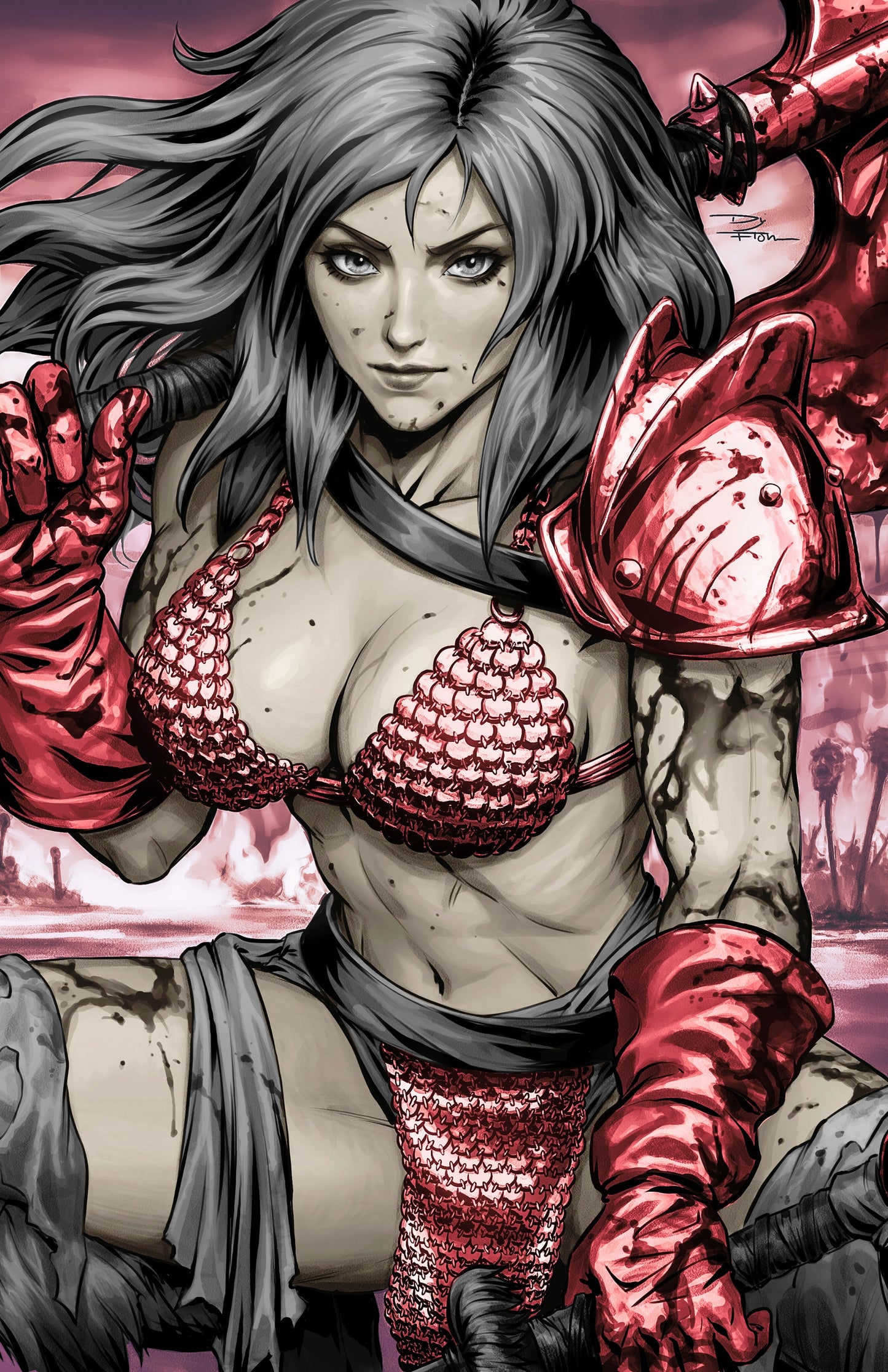 SONJA REBORN #4 - KARN KIRK RATANASIN COVER C LTD 50 FANEXPO NEW ORLEANS EXCLUSIVE