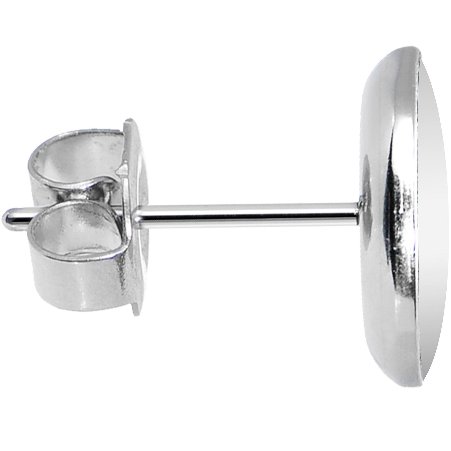 Glow in the Dark Custom Initial Personalized Logo Stud Earrings