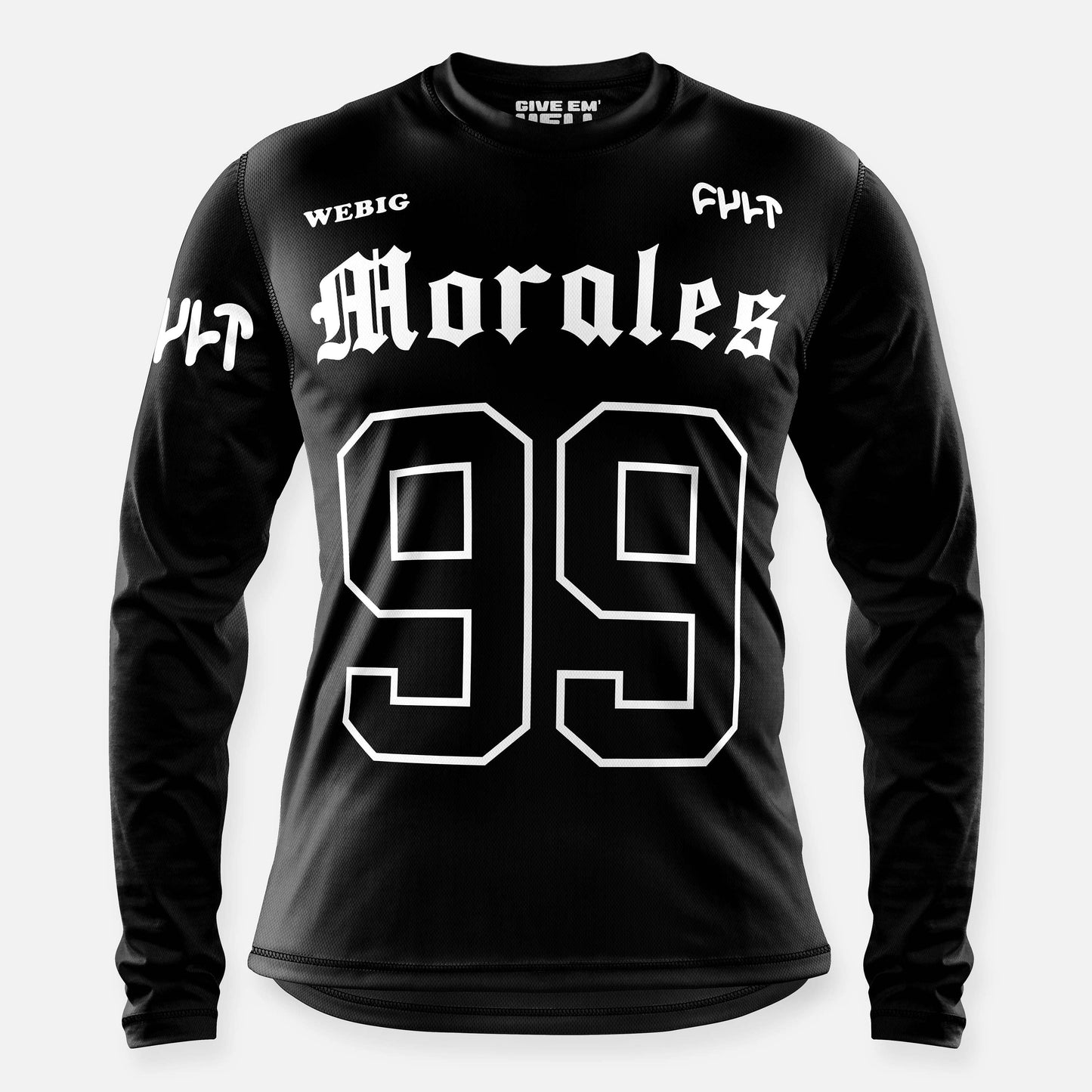 NAME & NUMBER PRINTING FOR WEBIG X CULT JERSEYS