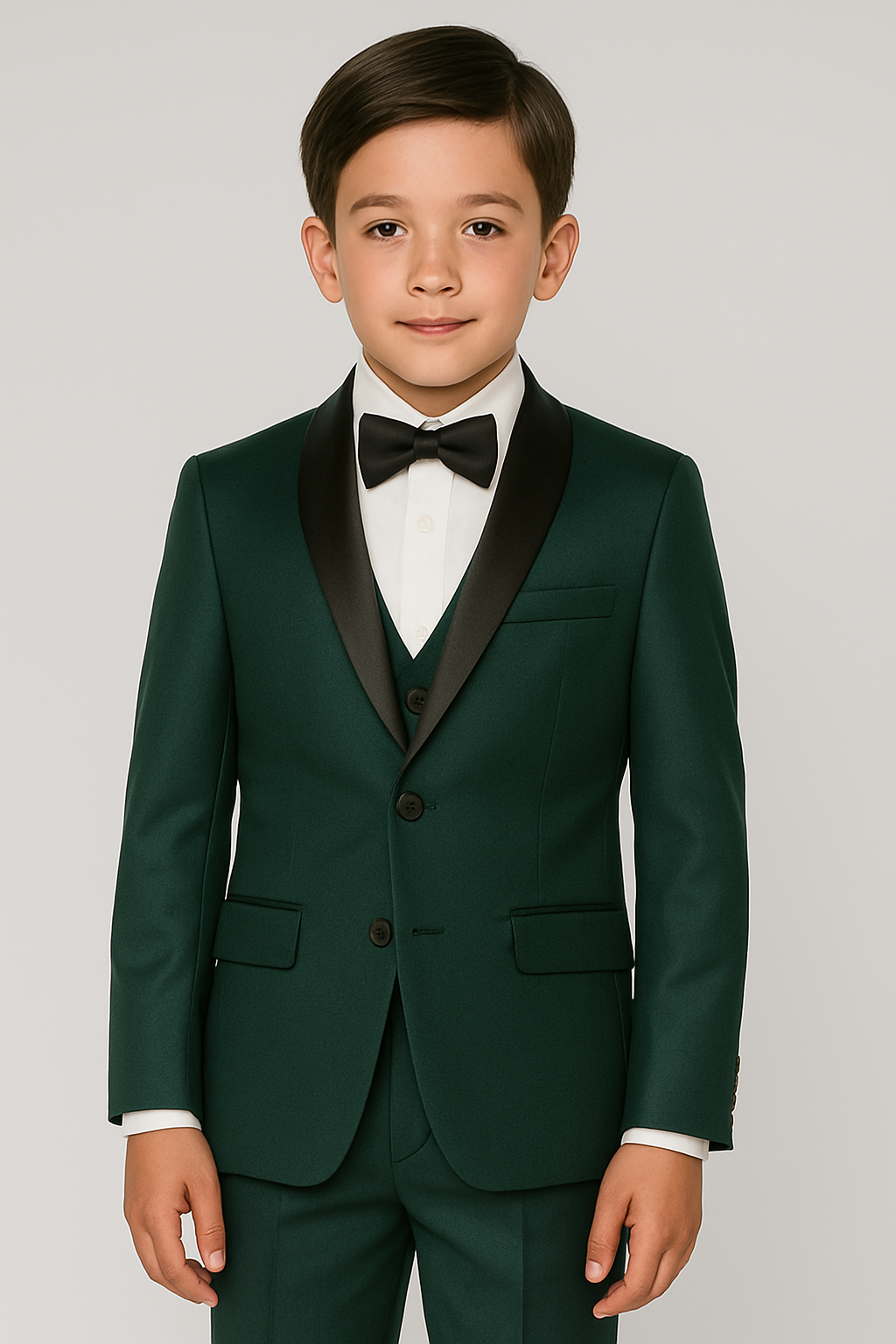 Boy's Tuxedo – Forest Green