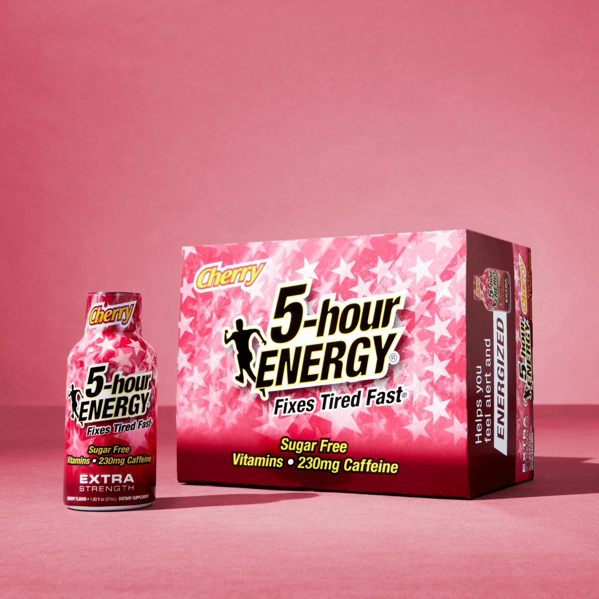 Cherry Bomb: Extra Strength 5-hour ENERGY Shots (The All-American Flavor)