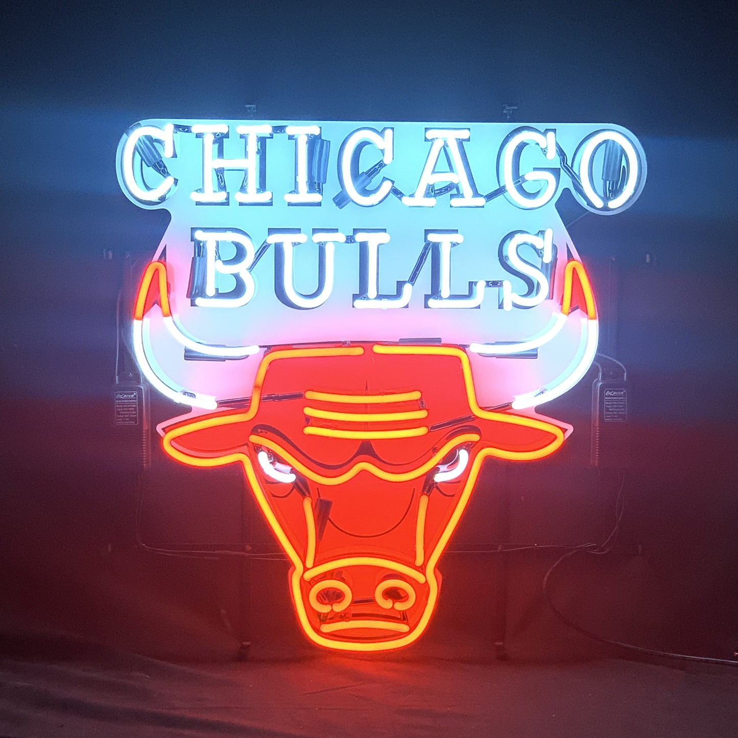 Chicago Bulls Logo Neon Signs Light