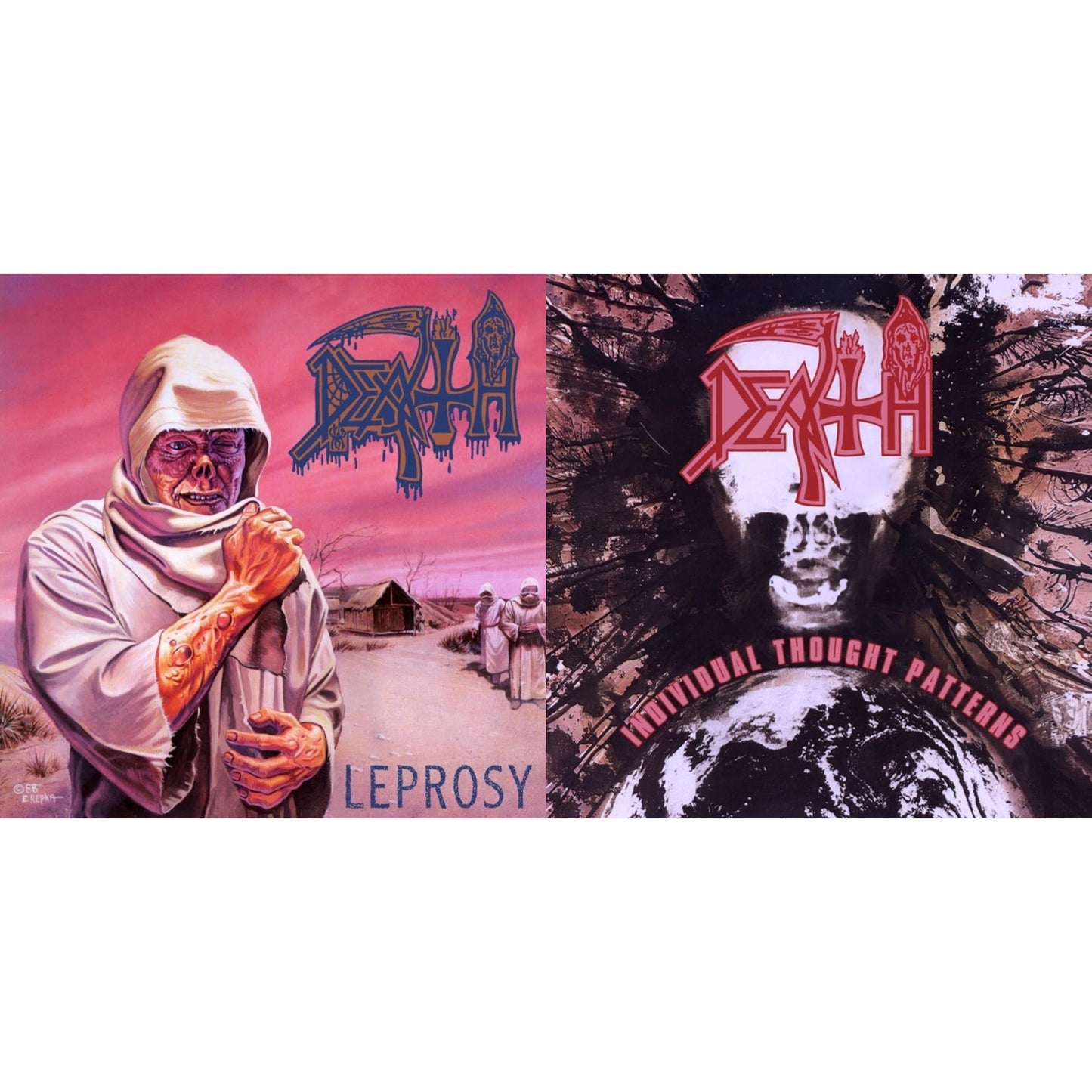 Death - Individual Thought Patterns & Leprosy Reissue - CD Bundle