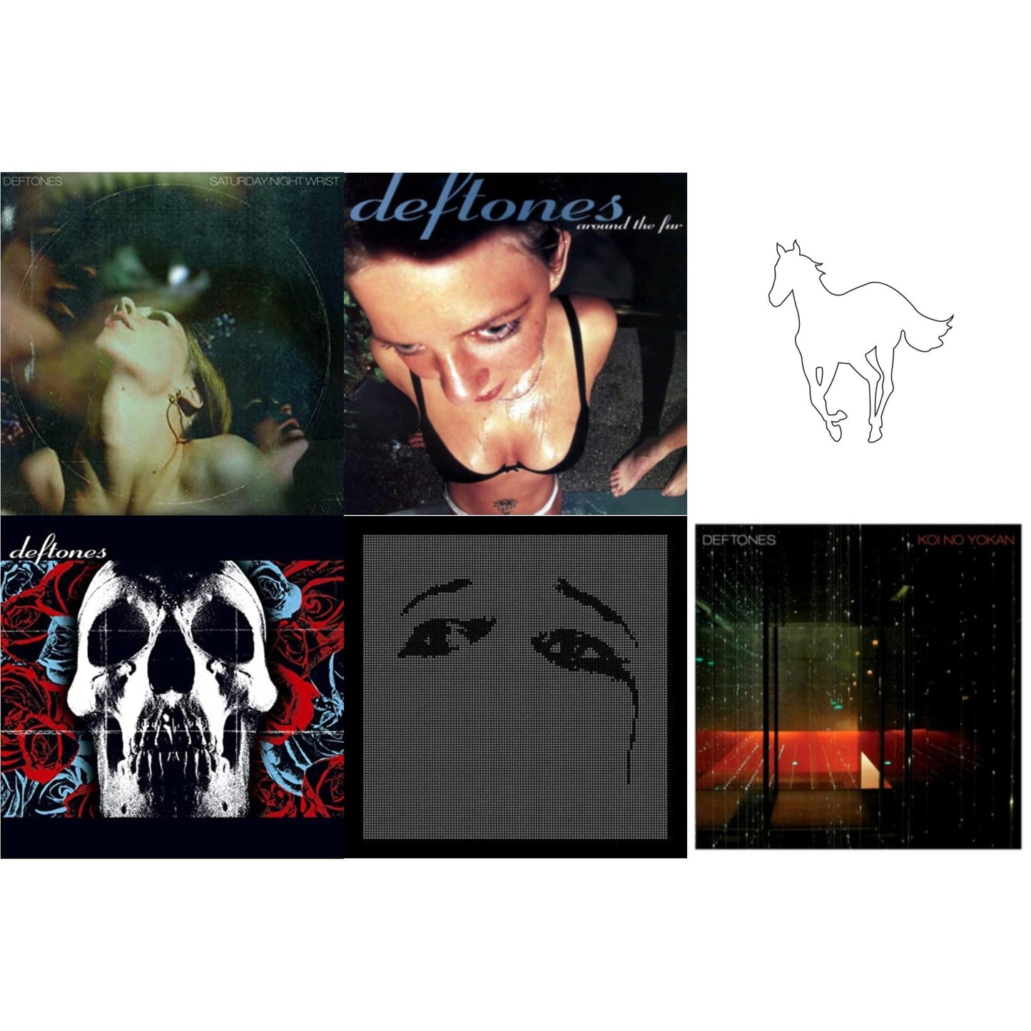 Saturday Night Wrist & Around The Fur & White Pony & Deftones & Ohms & Koi No Yokan