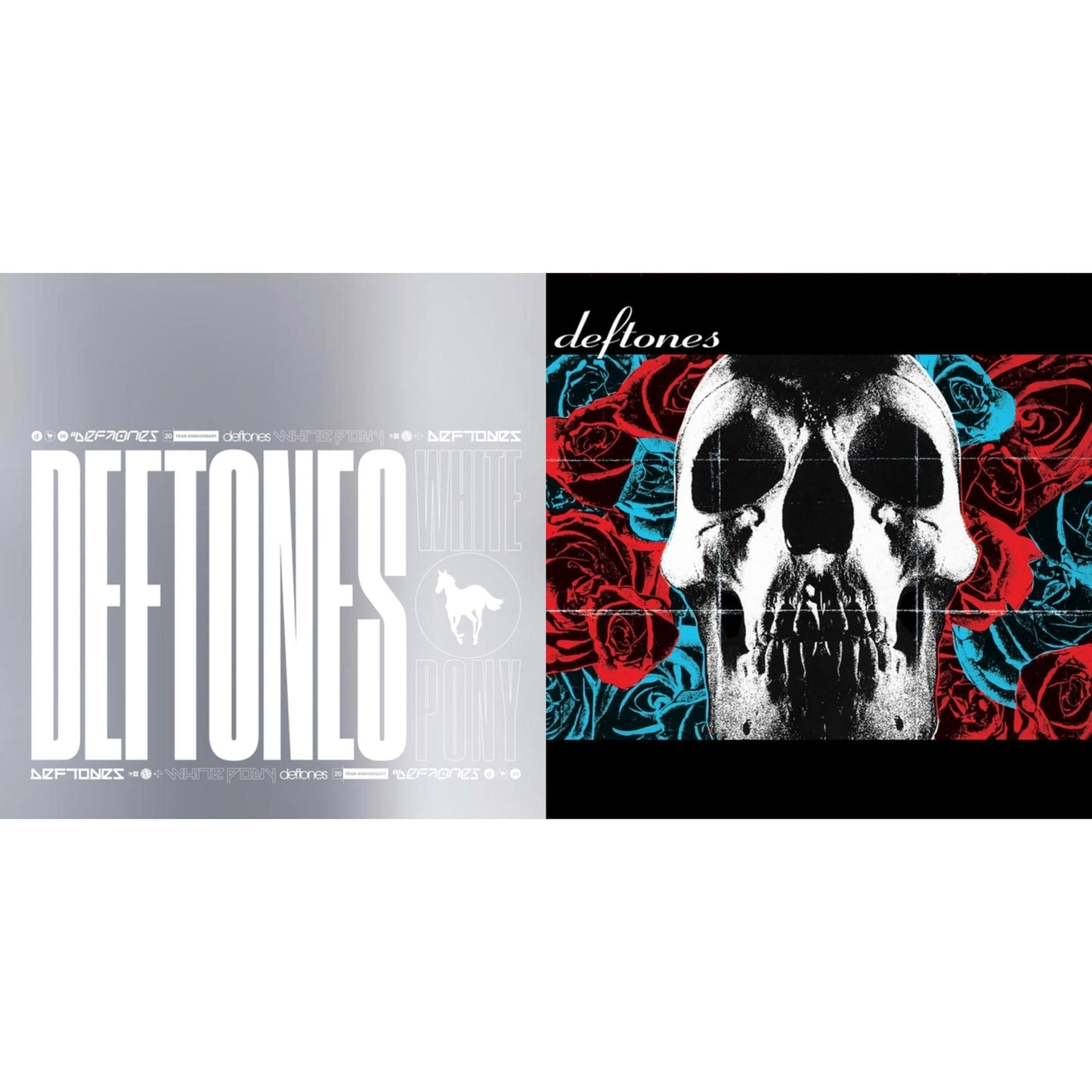 Deftones - Deftones (X) (20Th Anniversary/Ruby Red LP Vinyl) & White Pony (X) (20Th Anniversary Deluxe Edition/Super Deluxe)