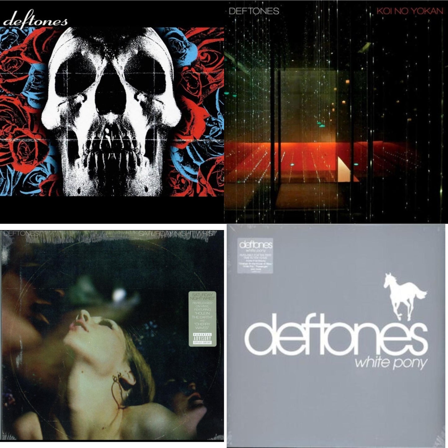 Deftones & Koi No Yokan & Saturday Night Wrist & White Pony