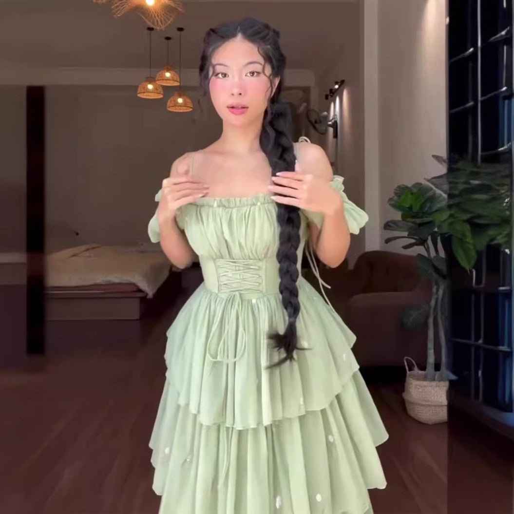 Egyptian Mesh Fluffy : Cake Dress