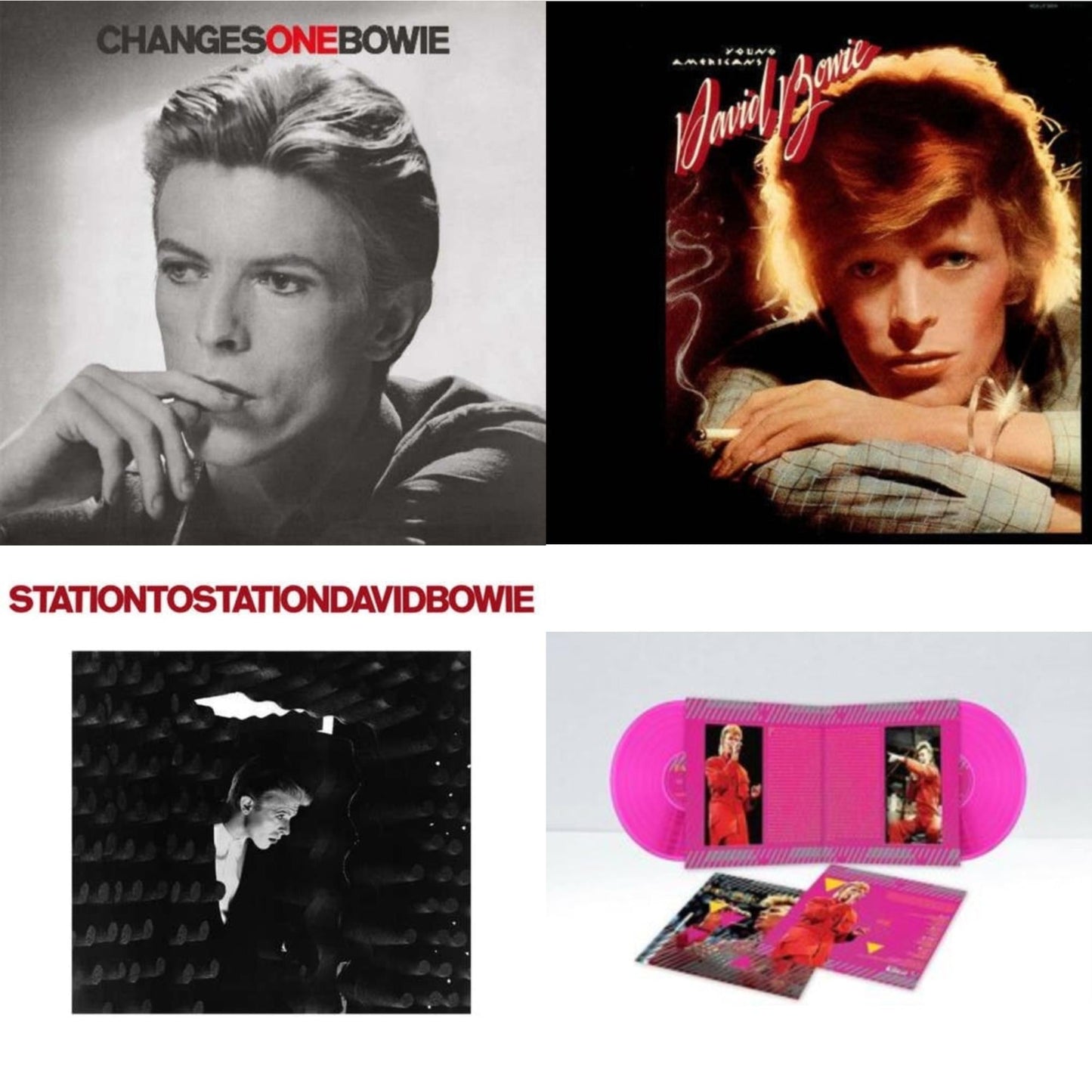 Station To Station (2016 Remastered Version) & Young Americans (2016 Remastered Version) & Changesonebowie (180G) & Montreal '87 (Limited/Pink LP Vinyl)