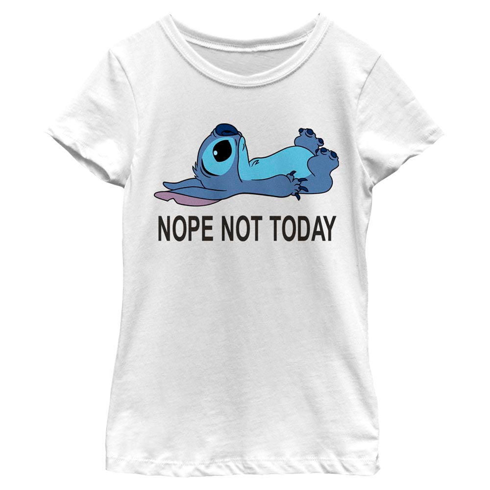 Disney Nope Not Today Girls Kids T Shirt
