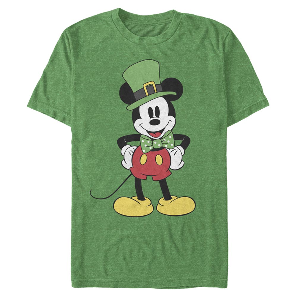 Disney St. Patrick's Day Mickey Mens T Shirt