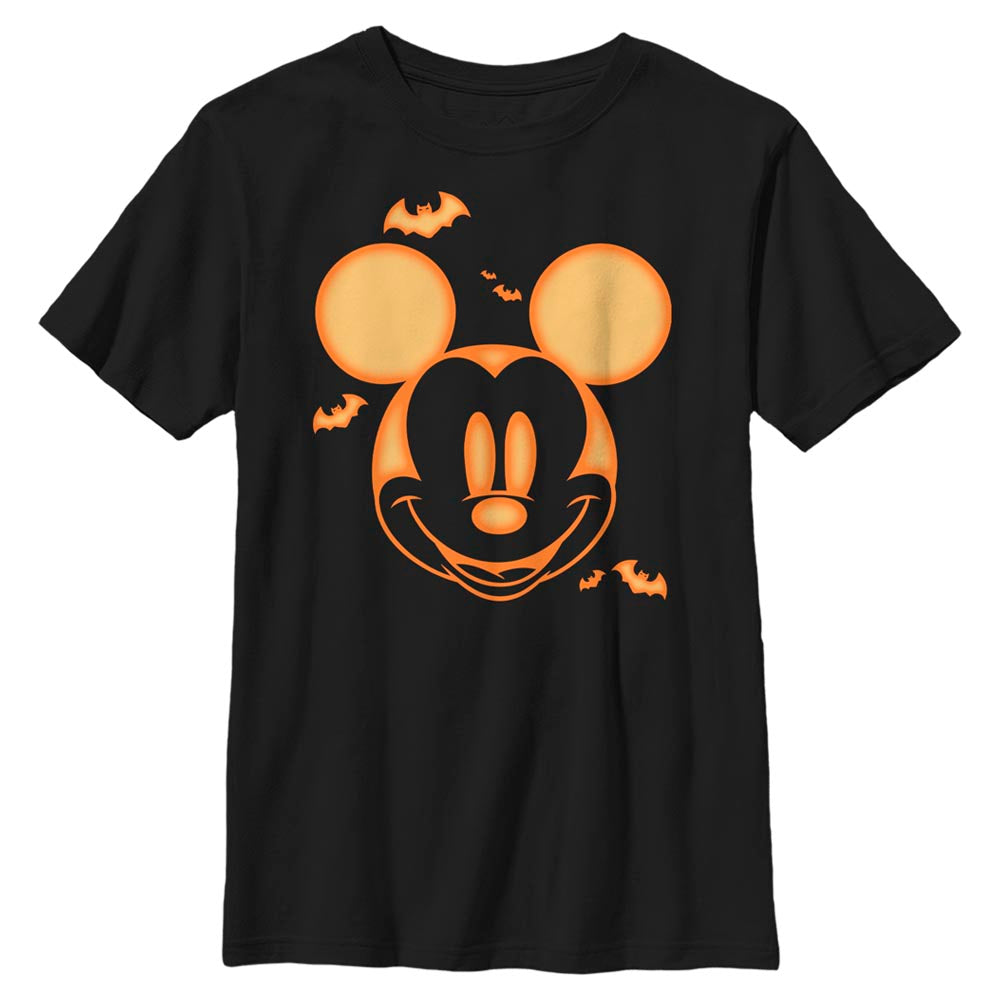 Disney Mickey Pumpkin Boys Kids T Shirt