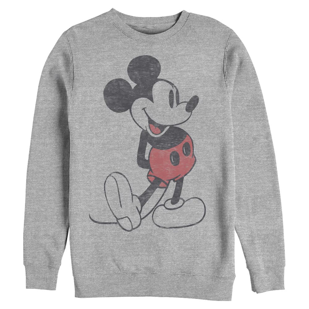 Disney Vintage Classic Mens Crewneck Sweatshirt
