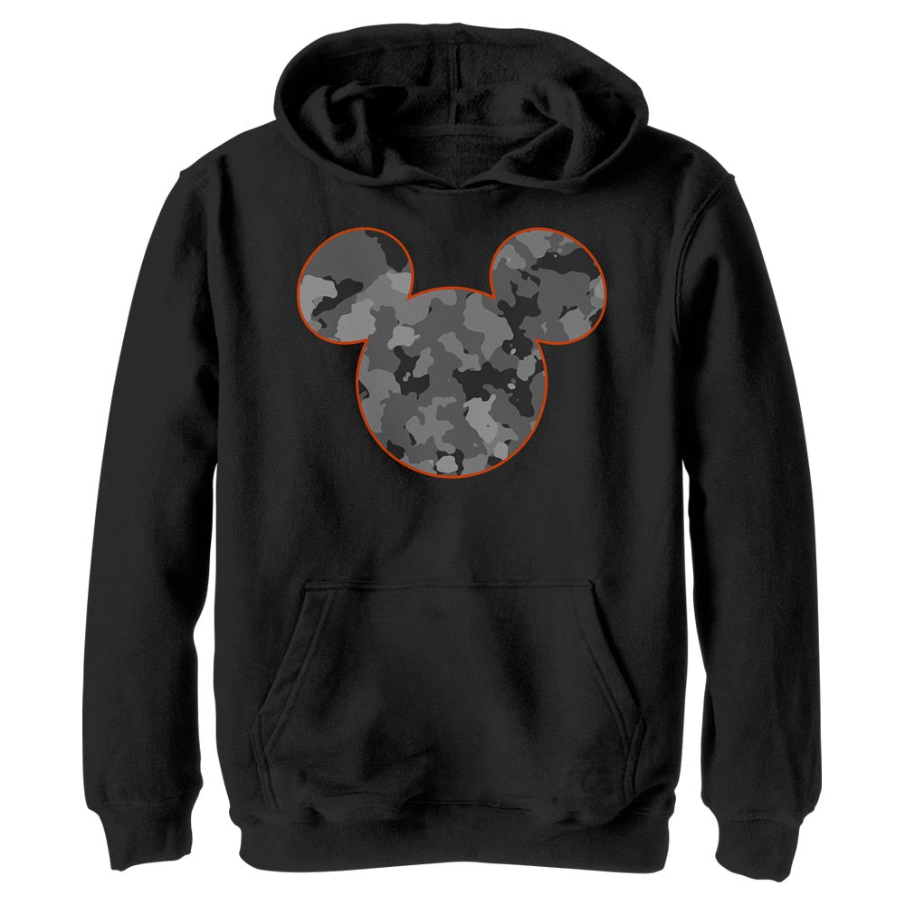 Disney Camo Mouse Icon Boys Kids Lightweight Hoodie