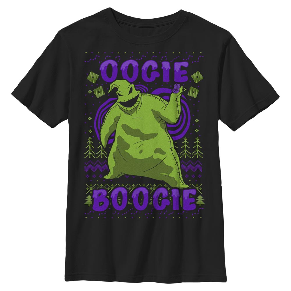 Disney Oogie Boogie Christmas Boys Kids T Shirt
