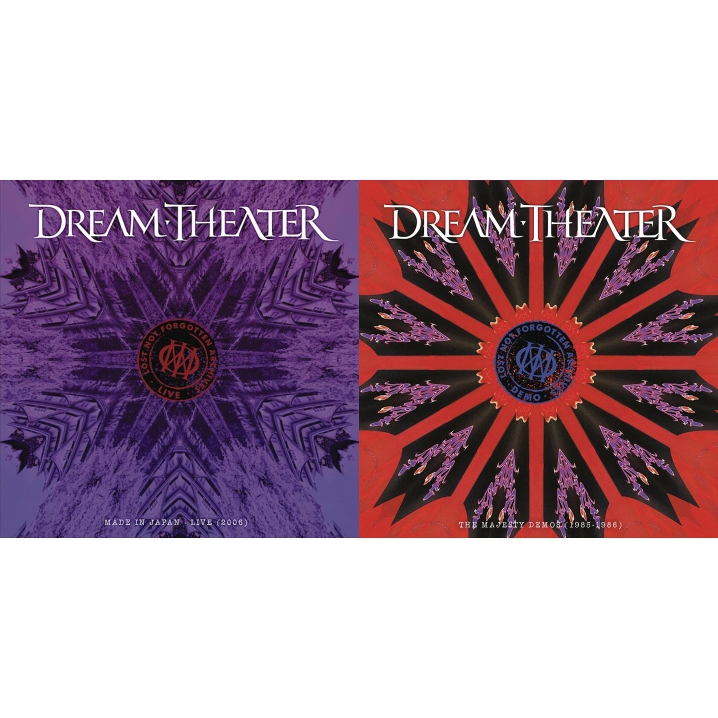 Dream Theater - Lost Not Forgotten Archives: Made In Japan - Live (2006) (2LP/CD) & Lost Not Forgotten Archives: The Majesty Demos (1985-1986) (2LP/CD)