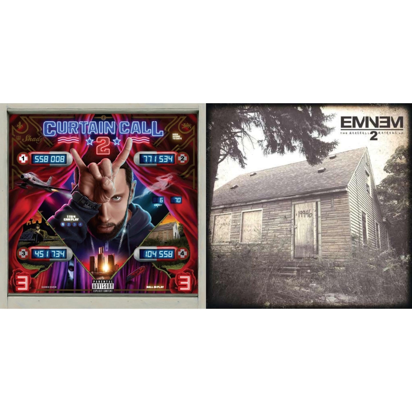 Curtain Call 2 (2LP) & Marshall Mathers LP 2