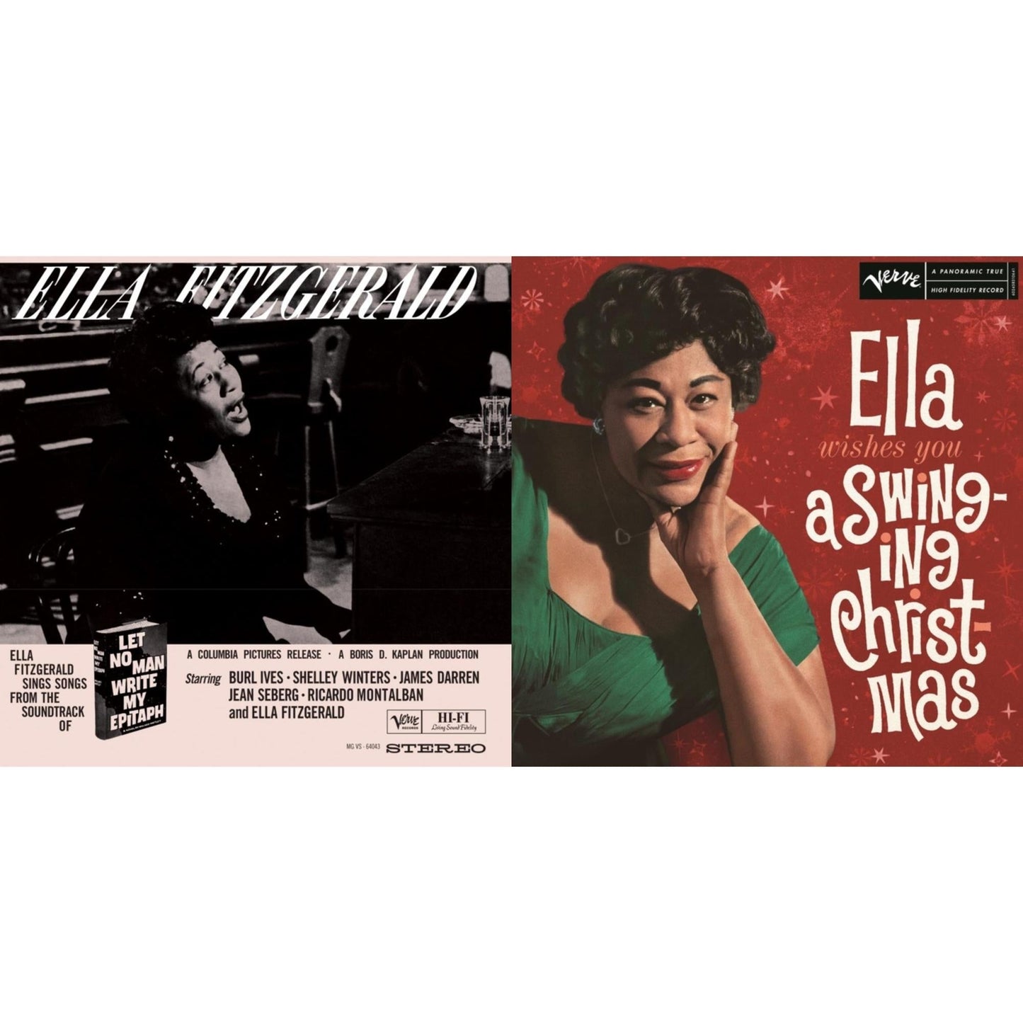 Let No Man Write My Epitaph (Verve Acoustic Sounds Series) & Ella Wishes You A Swinging Christmas (Ruby Red LP Vinyl)