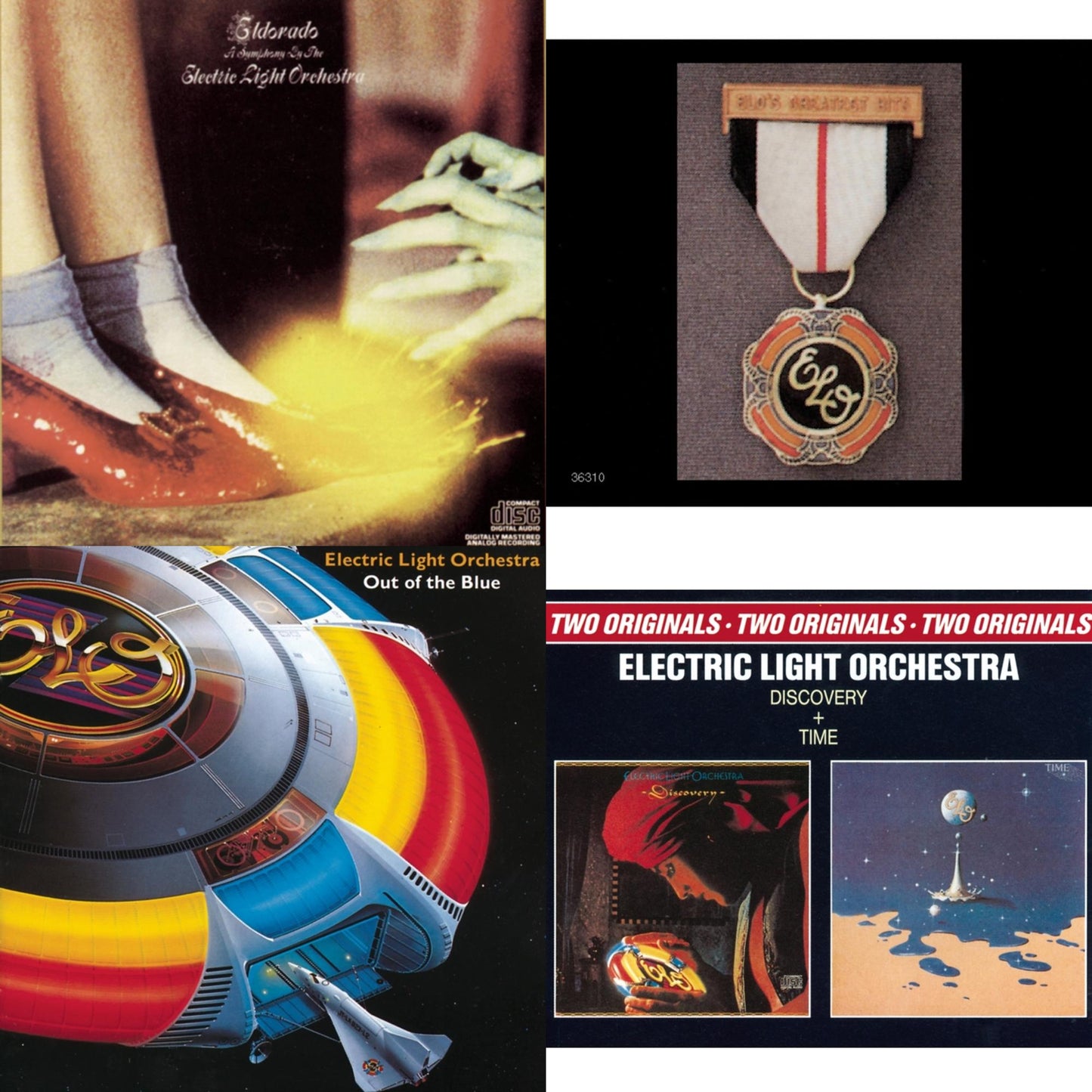 Greatest Hits & Out Of The Blue & Discovery & Eldorado