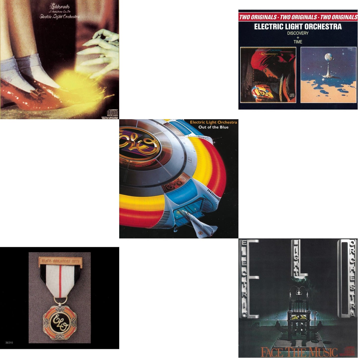 Greatest Hits & Out Of The Blue & Discovery & Face The Music & Eldorado