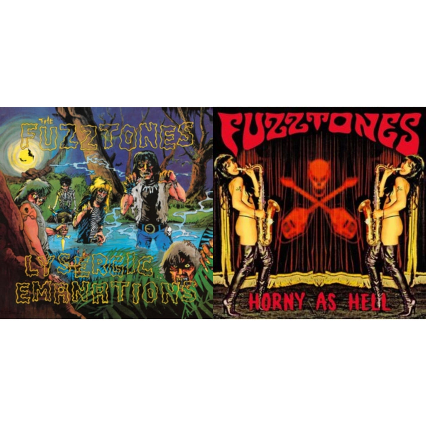 Fuzztones - Lysergic Emanations (1985) (Remastered & Expanded) & Horny As Hell