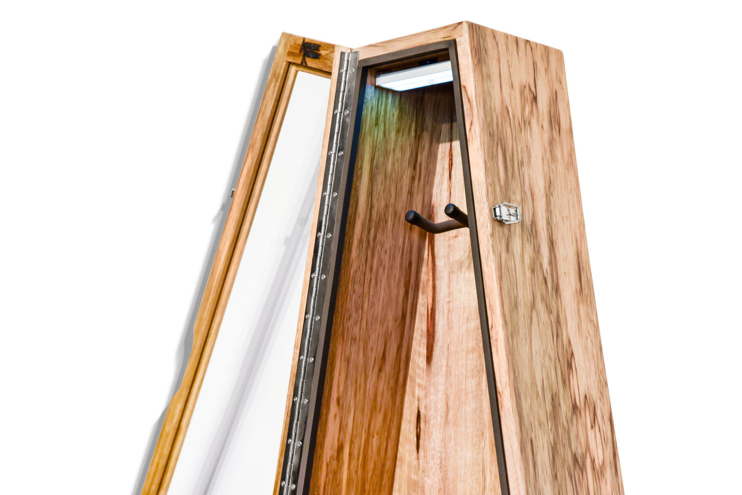 ClimaCase Triangle Humidor - Black Limba