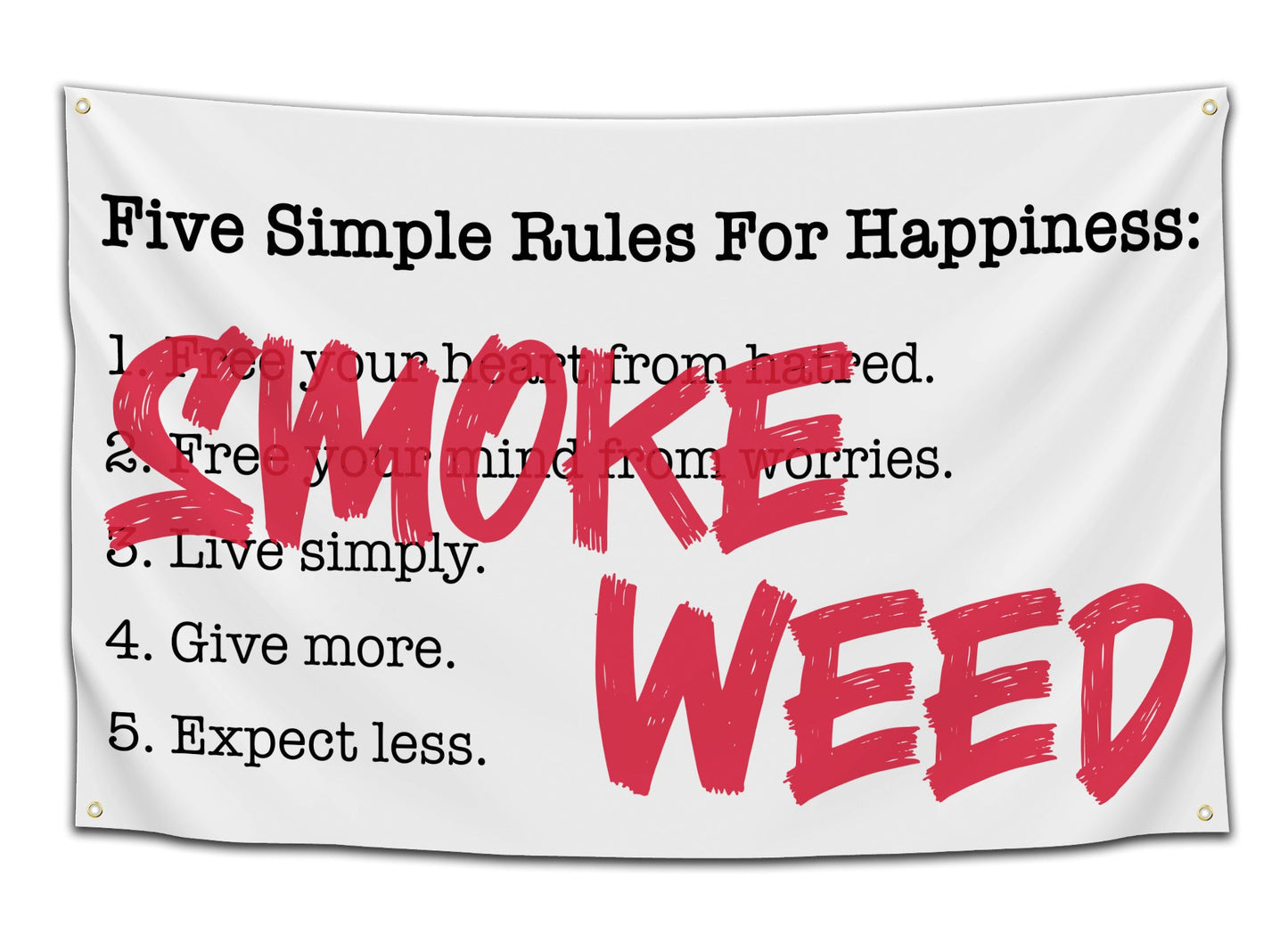 Five Simple Rules for Happiness