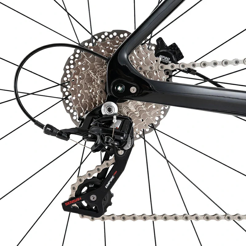 CTR - Carbon Fiber Road Bike-Glossy Black