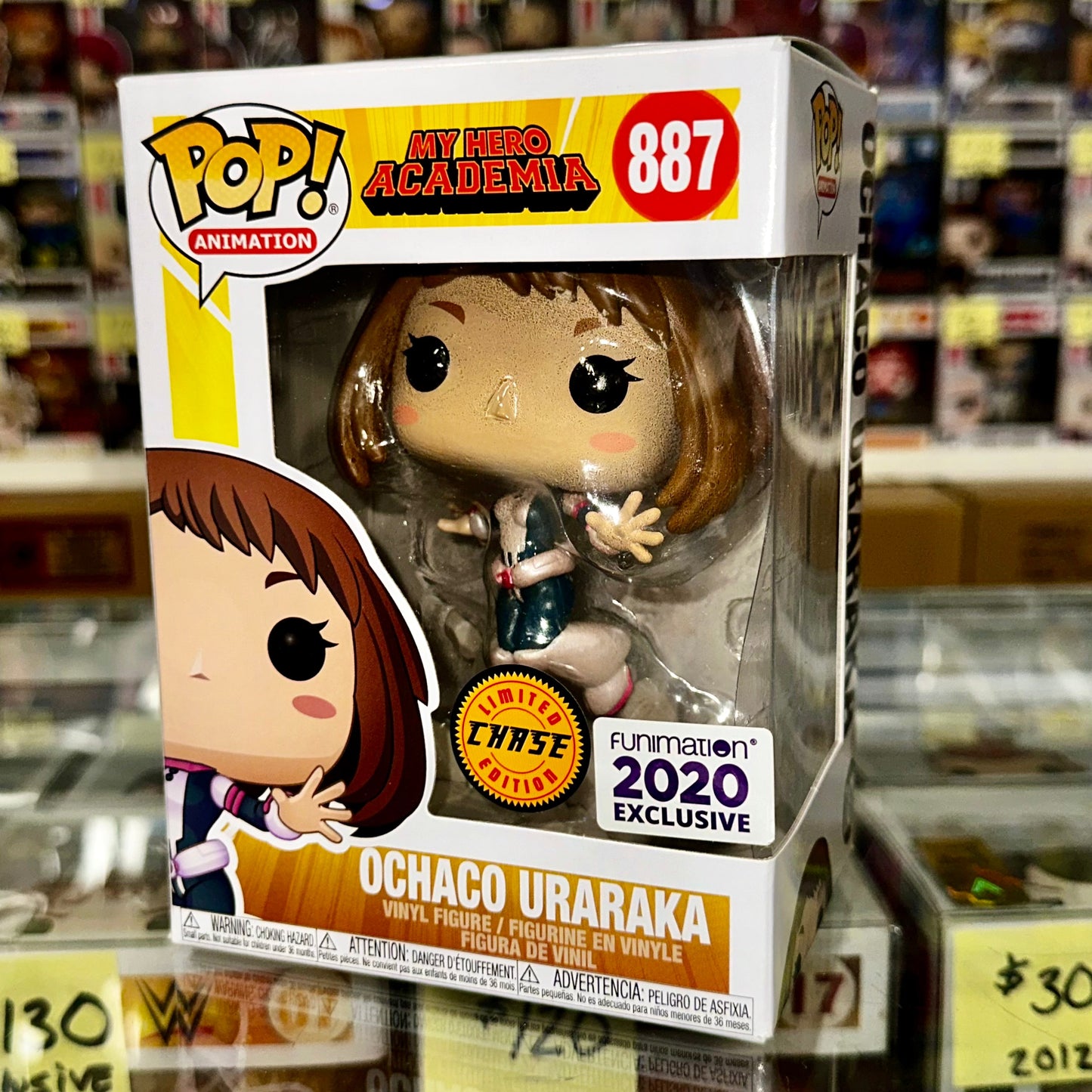 Funko Pop! Animation Chase Ochaco #887 My Hero Academia 2020 Vaulted Exclusive