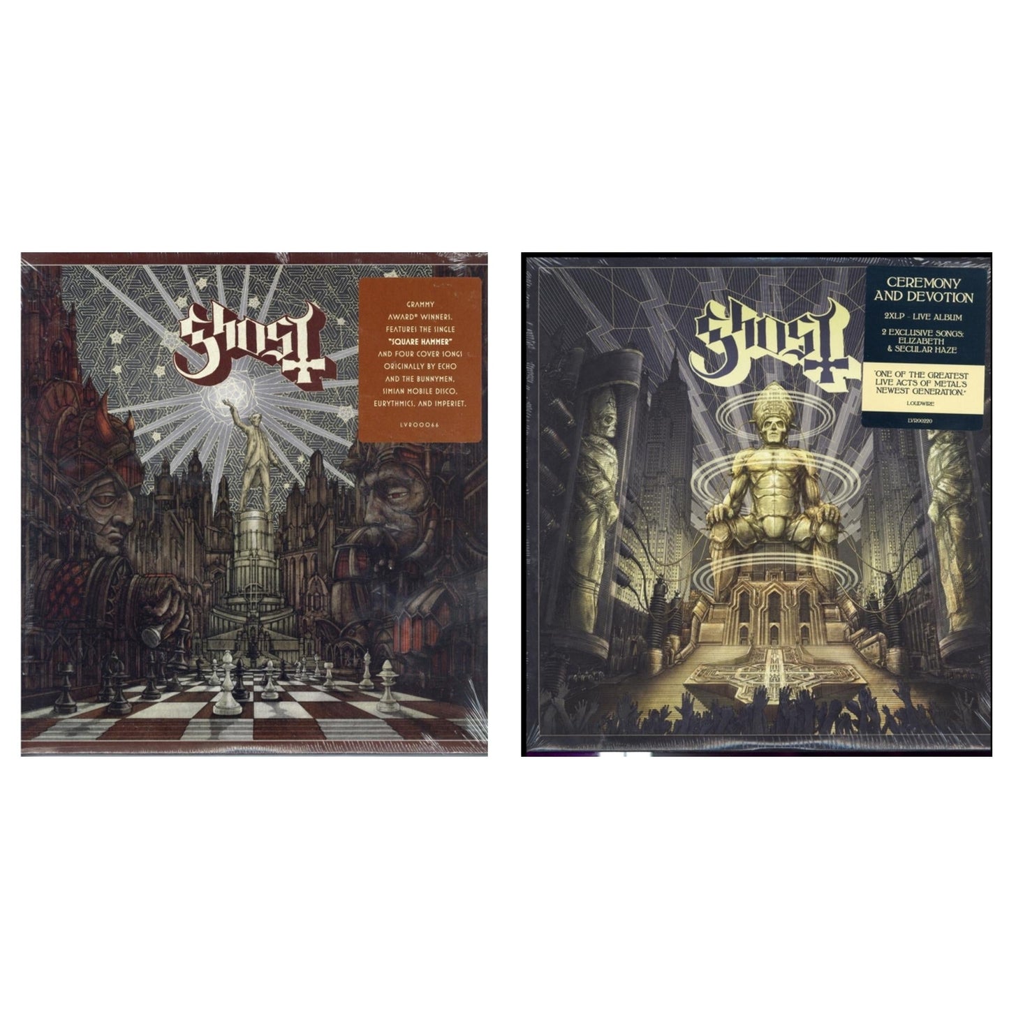 Popestar & Ceremony & Devotion (2LP)