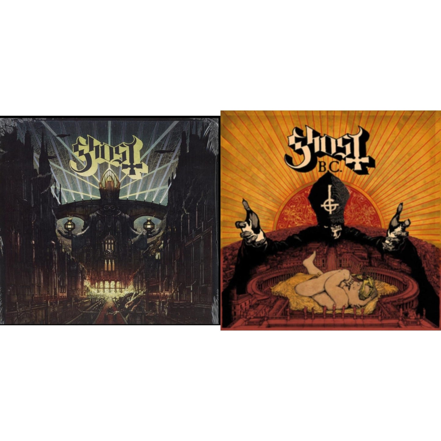 Ghost B.C. - Infestissumam & Meliora - LP Vinyl Bundle
