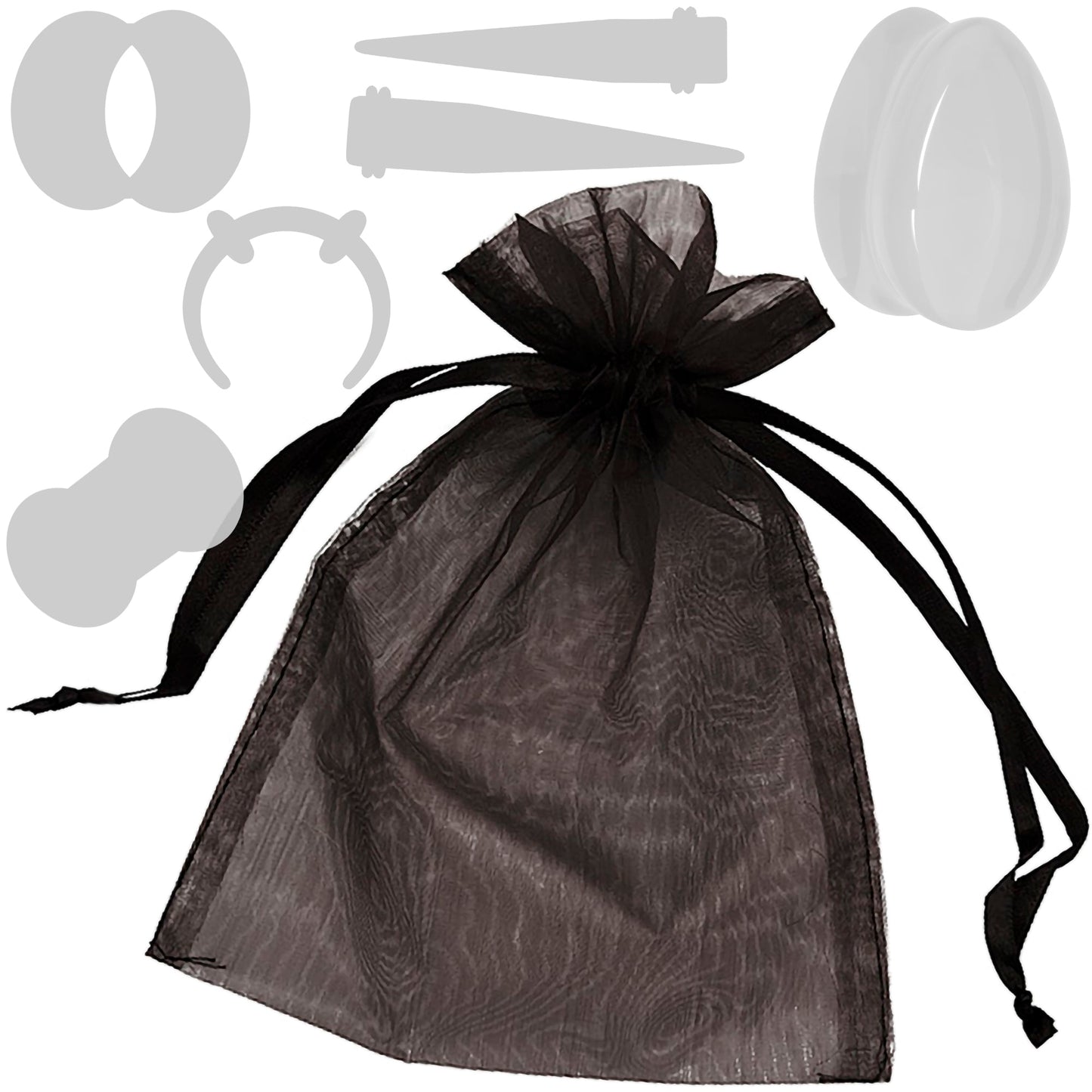 Mystery Grab Bag of 3 Sets EarG Plugs Tapers or Tunnels