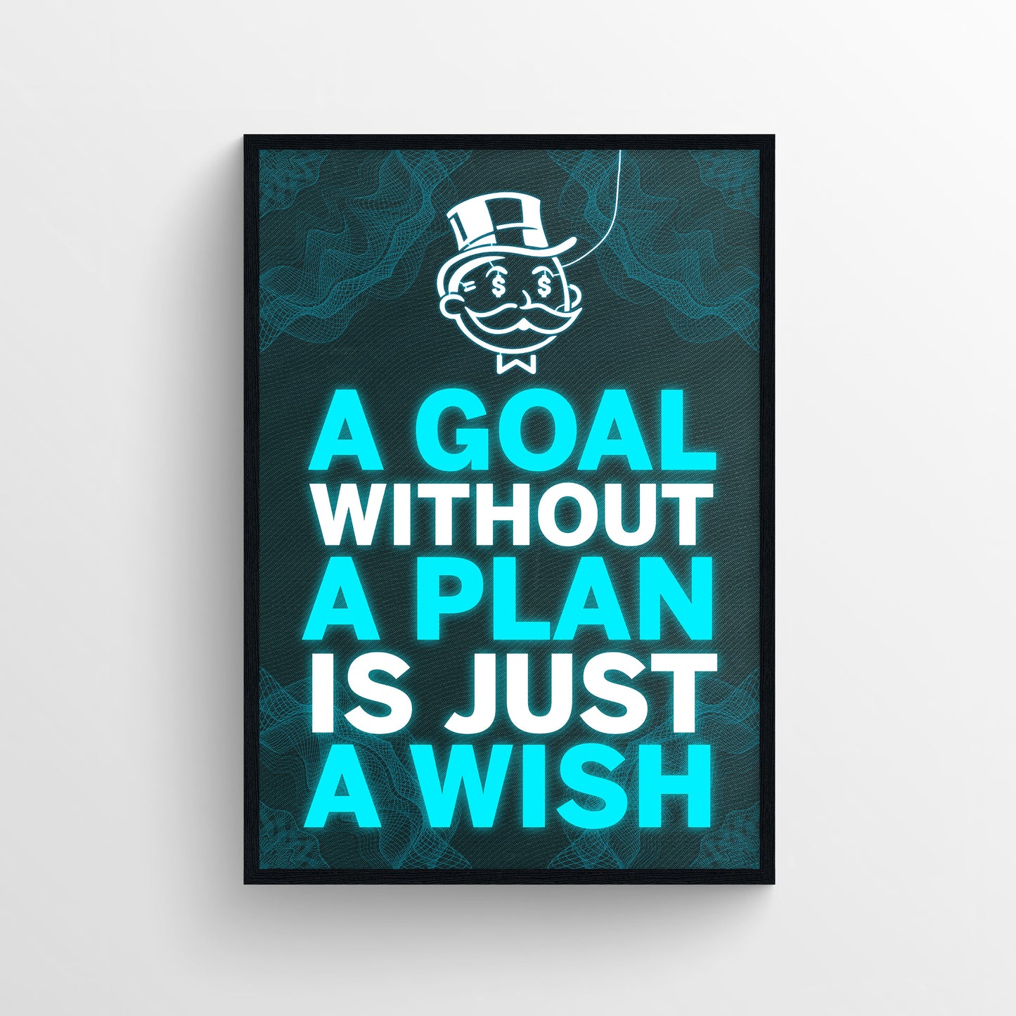 Goal Plan Wish Poster